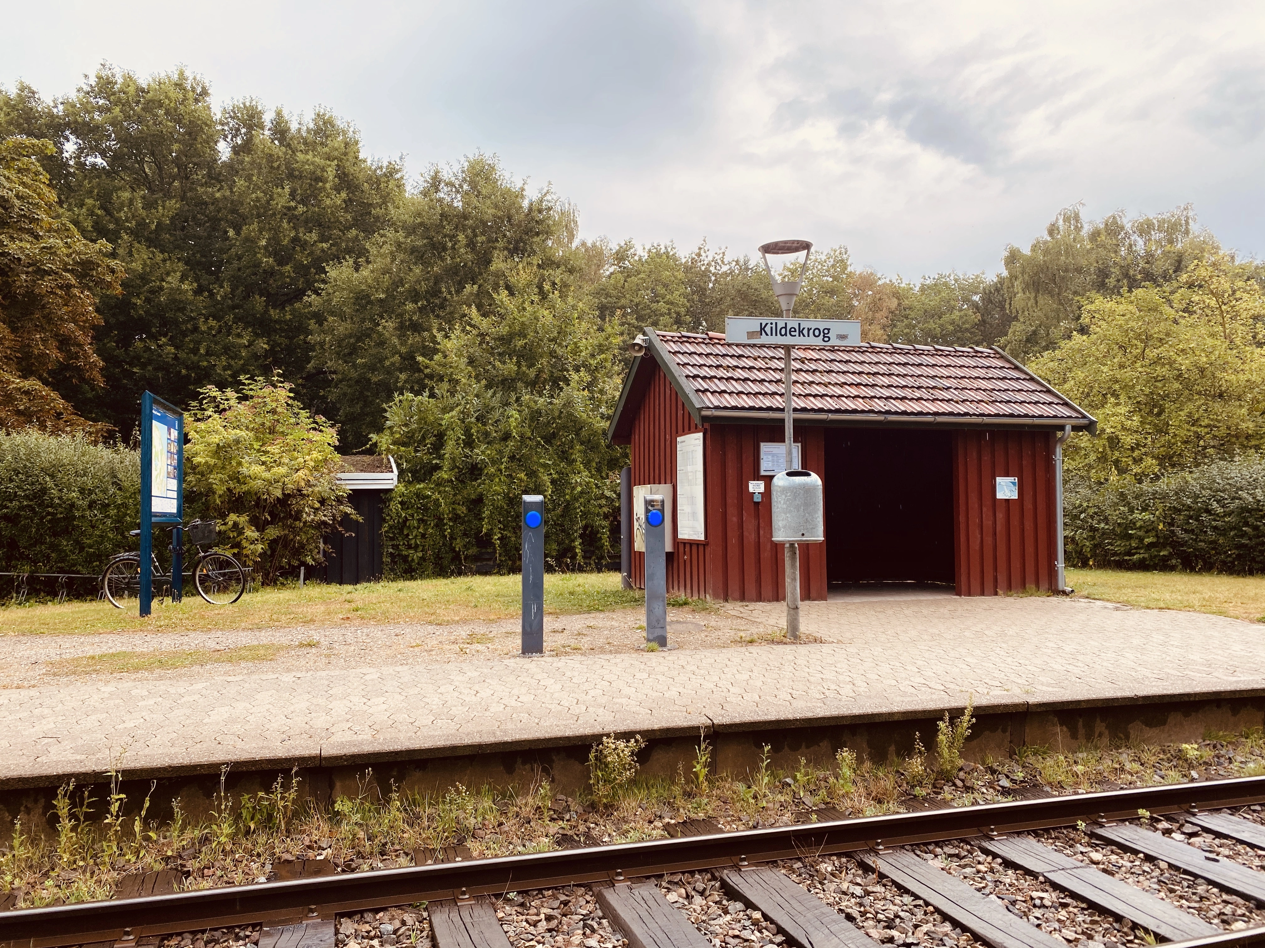 Billede af Kildekrog Trinbræt - Trinbræt er nedrevet, men Kildekrog Trinbræt har ligget her.