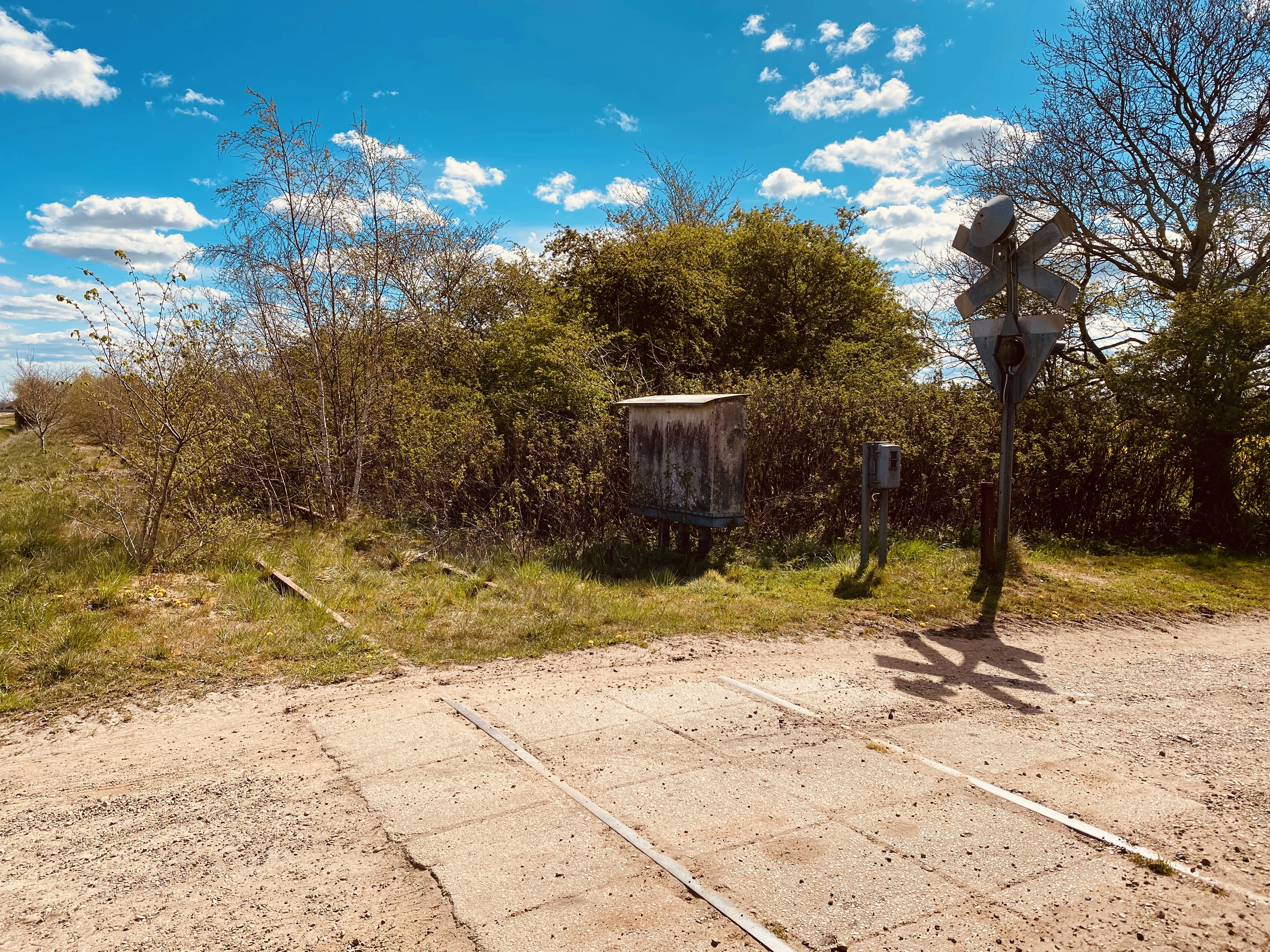 Billede af Rørkær Station uden sidespor - Station uden sidespor er nedrevet, men Rørkær Station uden sidespor har ligget her.