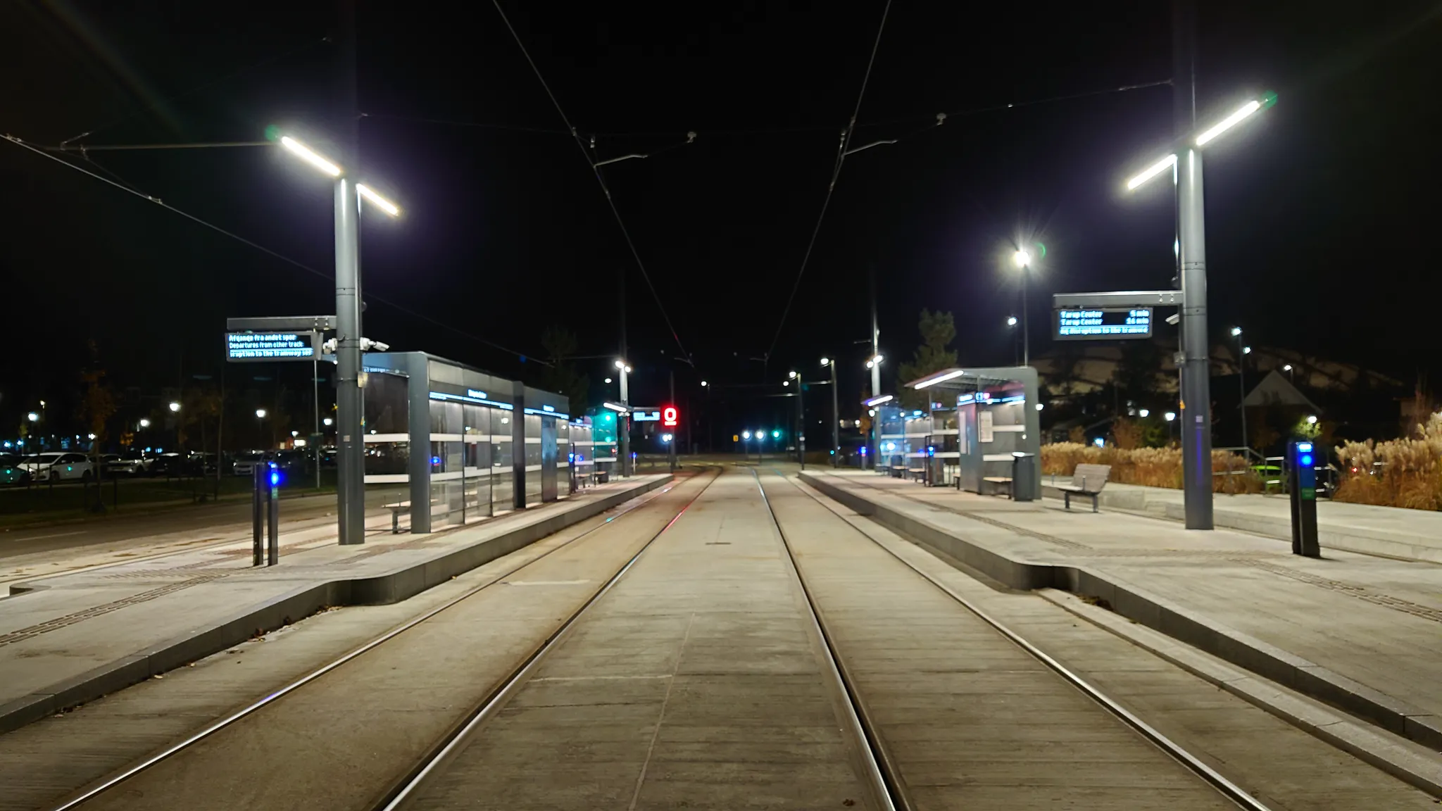 Billede af Idrætsparken Letbanestation. Billede af Idrætsparken Letbanestation.