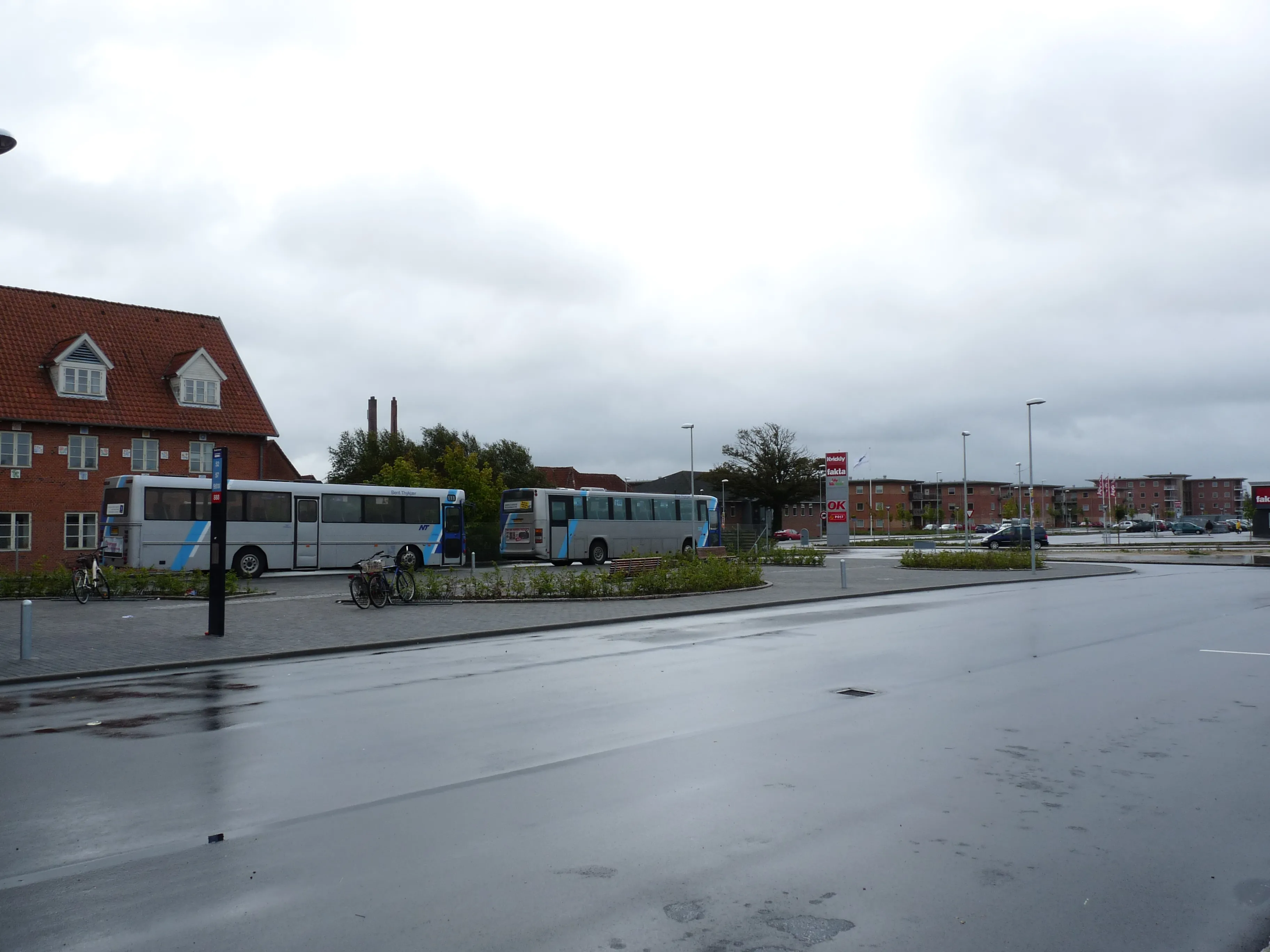Billede af Aars Station - Station er nedrevet, men Aars Station har ligget her. Billede af Aars Station - Station er nedrevet, men Aars Station har ligget her.