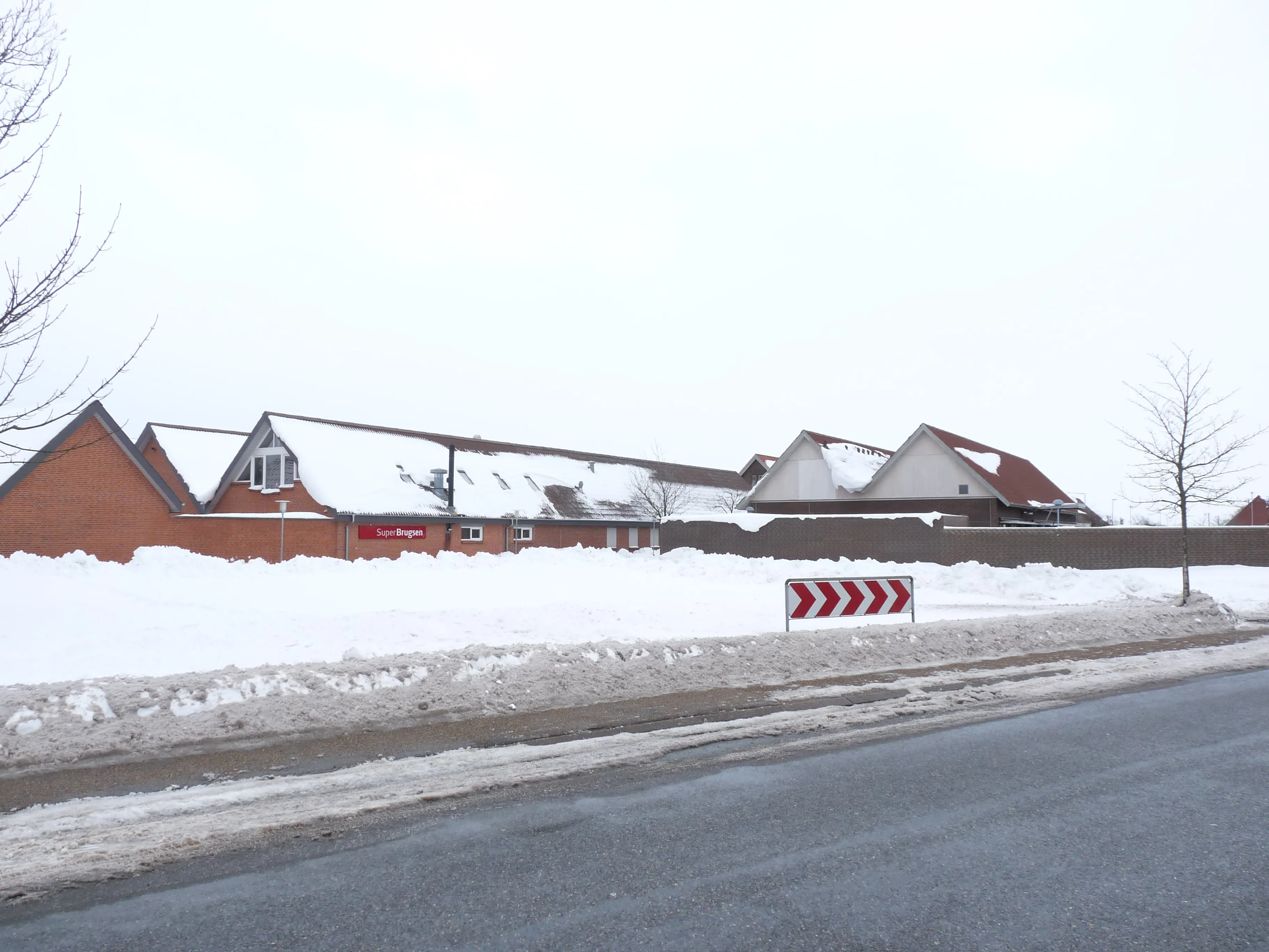Billede af Brovst Station - Station er nedrevet, men Brovst Station har ligget her. Billede af Brovst Station - Station er nedrevet, men Brovst Station har ligget her.