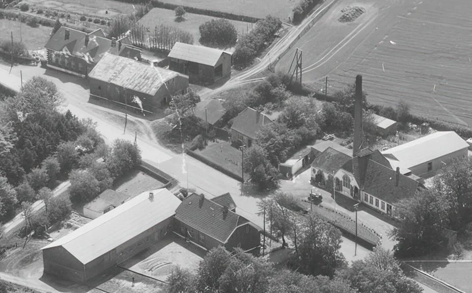 Billede af Alslev Kro (Smalspor) Holdeplads. Billede af Alslev Kro (Smalspor) Holdeplads.