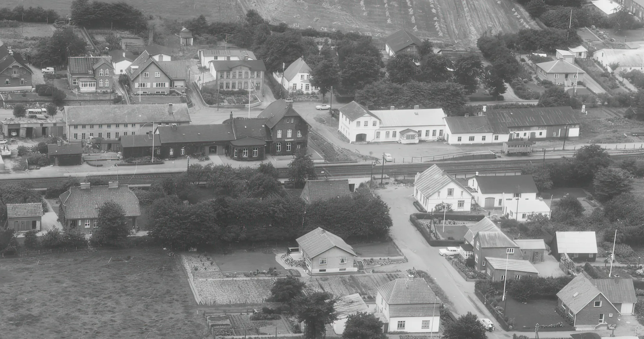 Billede af Hovslund Stationsby (Smalspor) Stationskro. Billede af Hovslund Stationsby (Smalspor) Stationskro.