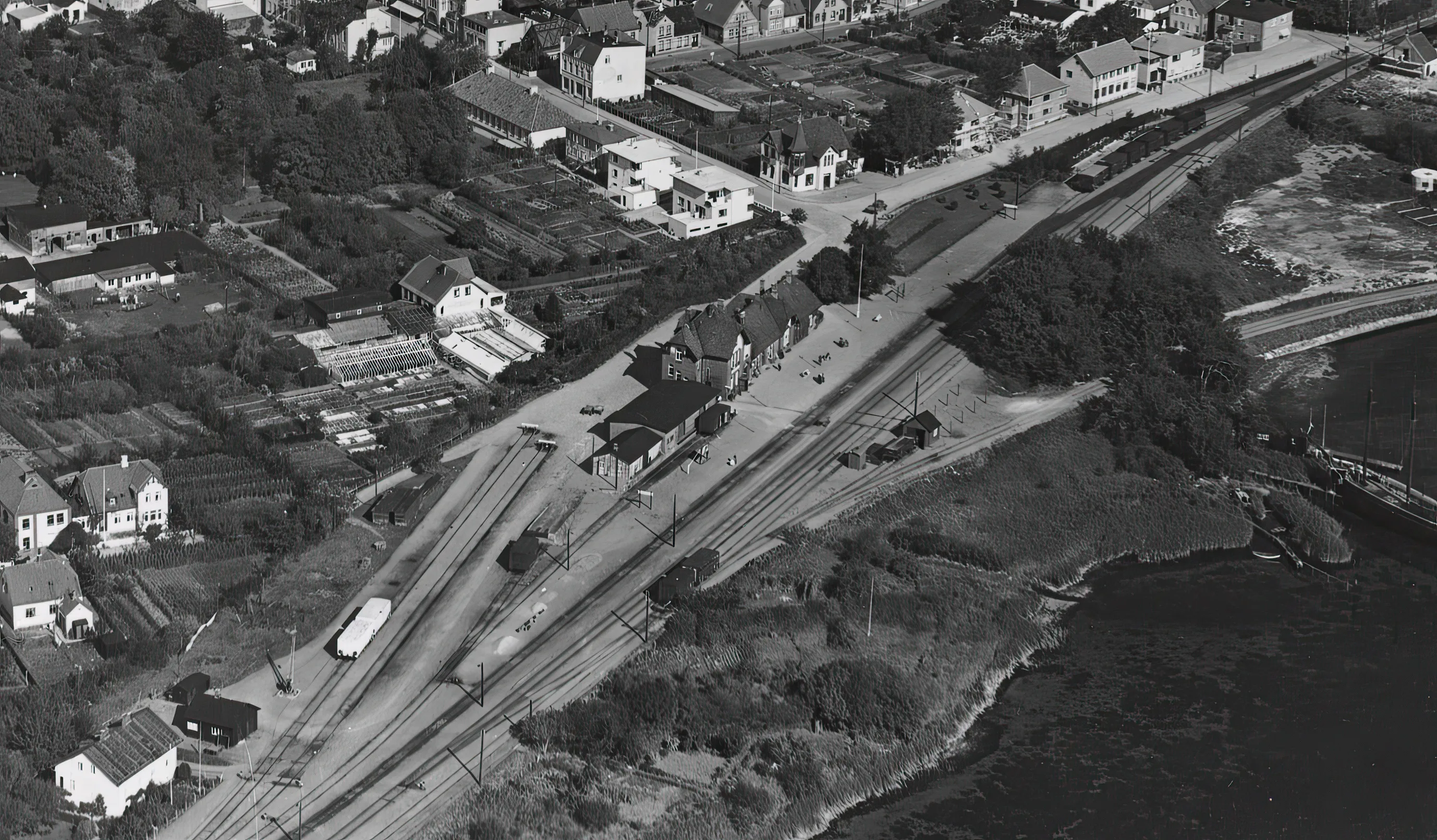 Billede af Gråsten Station.