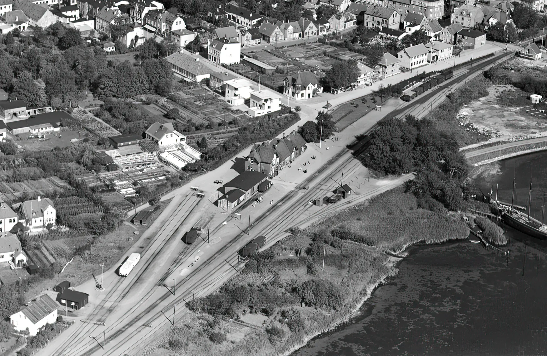 Billede af Gråsten Station.