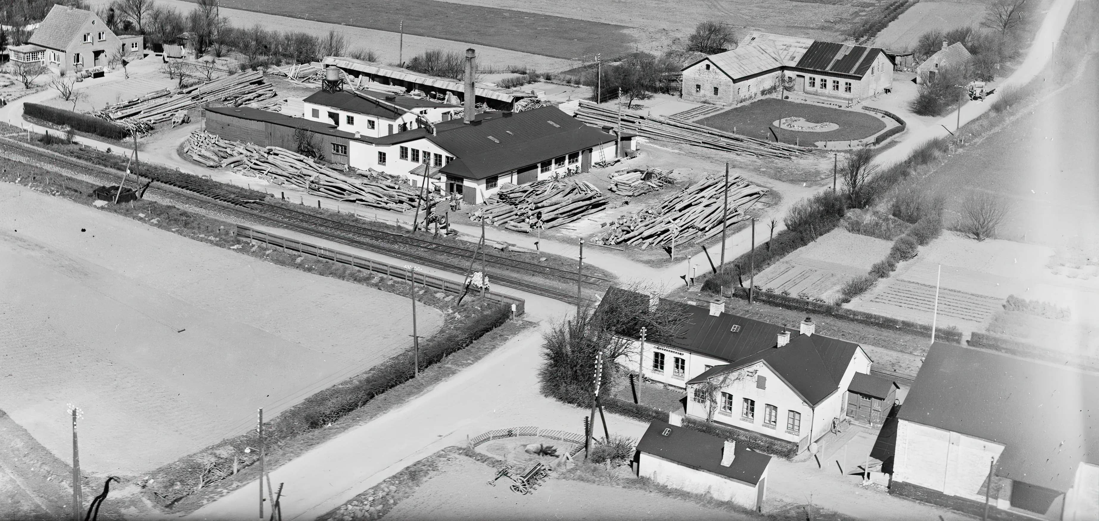 Billede af Hammelev (Sønderjylland) Billetsalgssted med Sidespor.