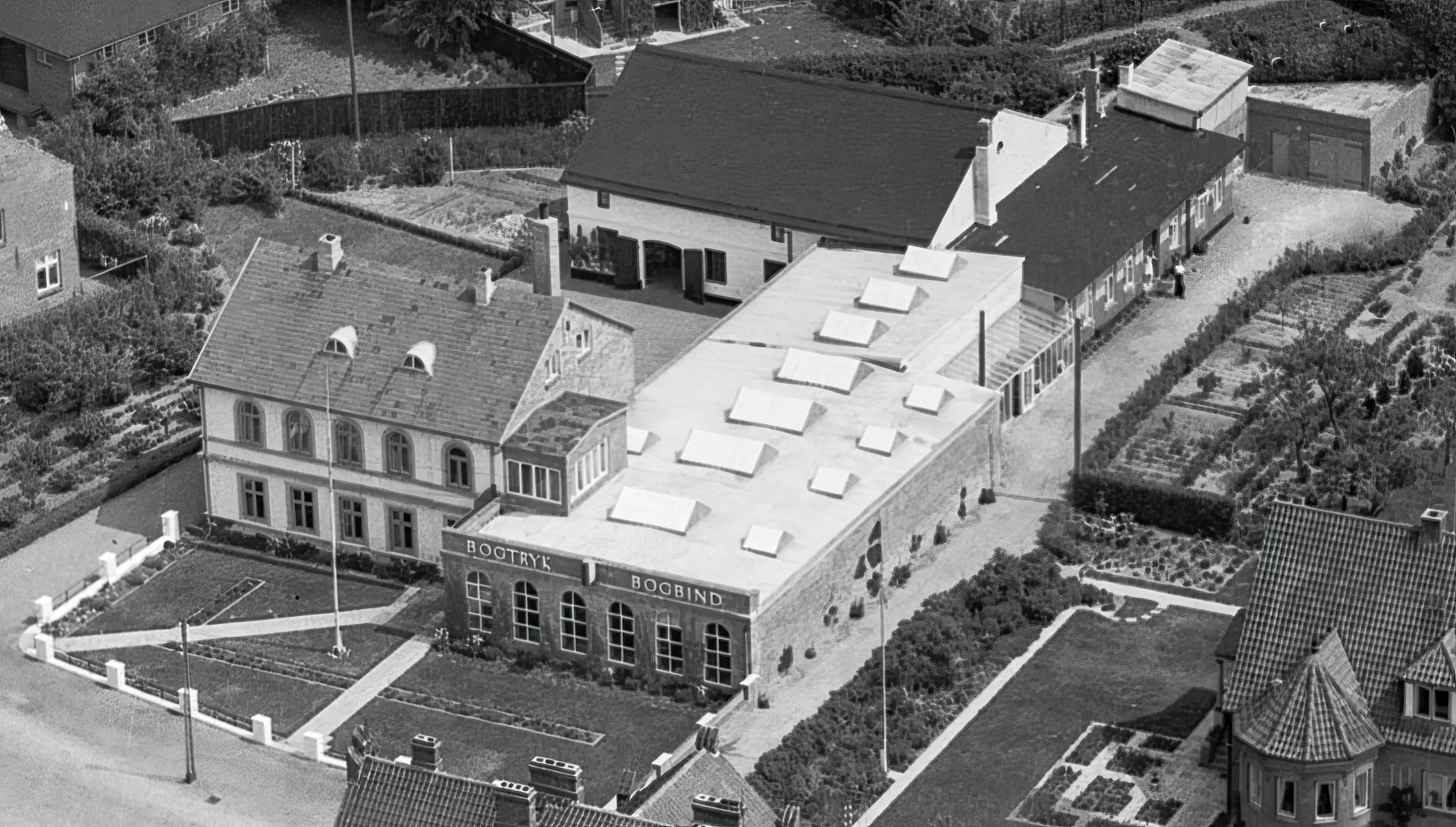 Billede af Tønder Marskbanegård. Billede af Tønder Marskbanegård.