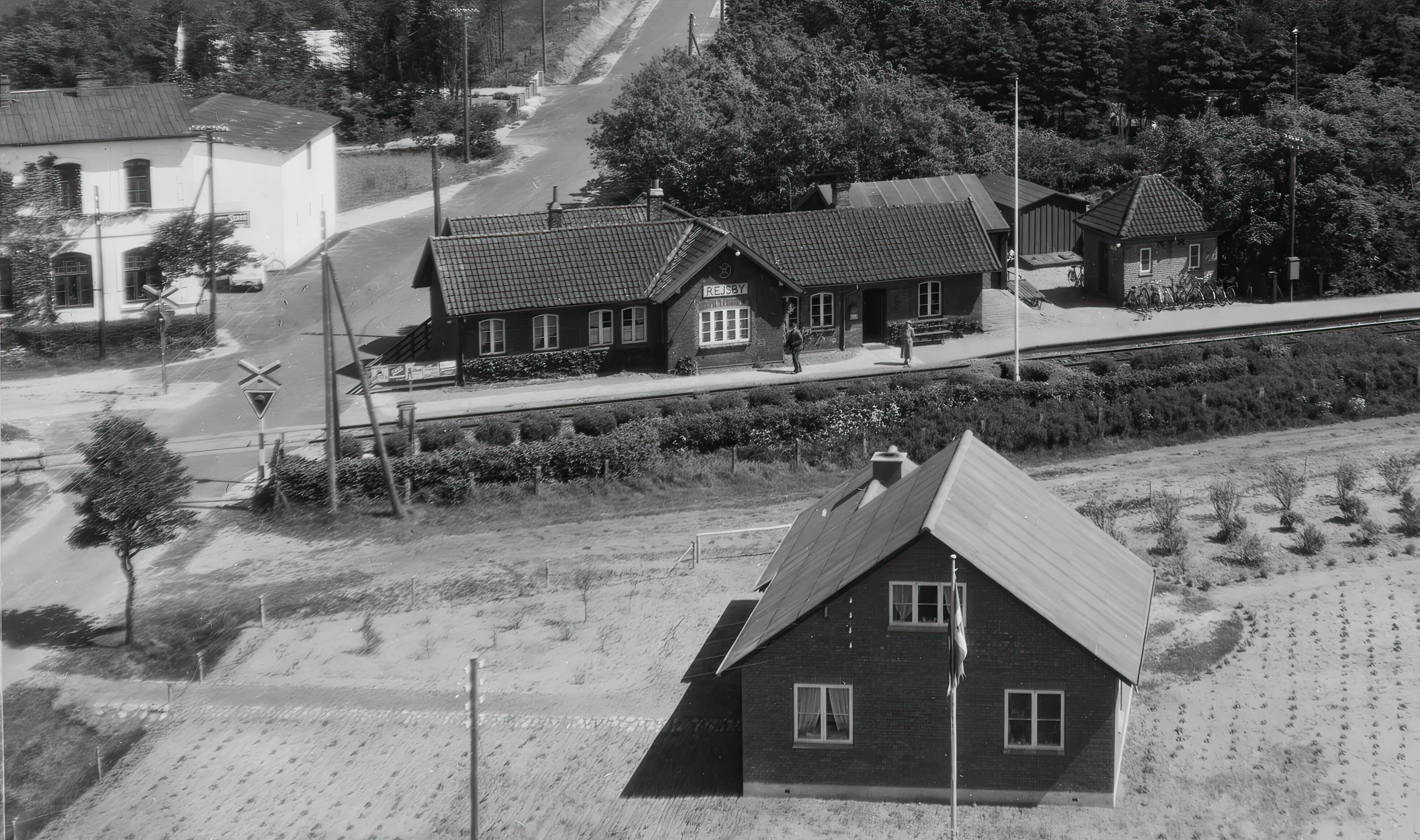 Billede af Rejsby Station.