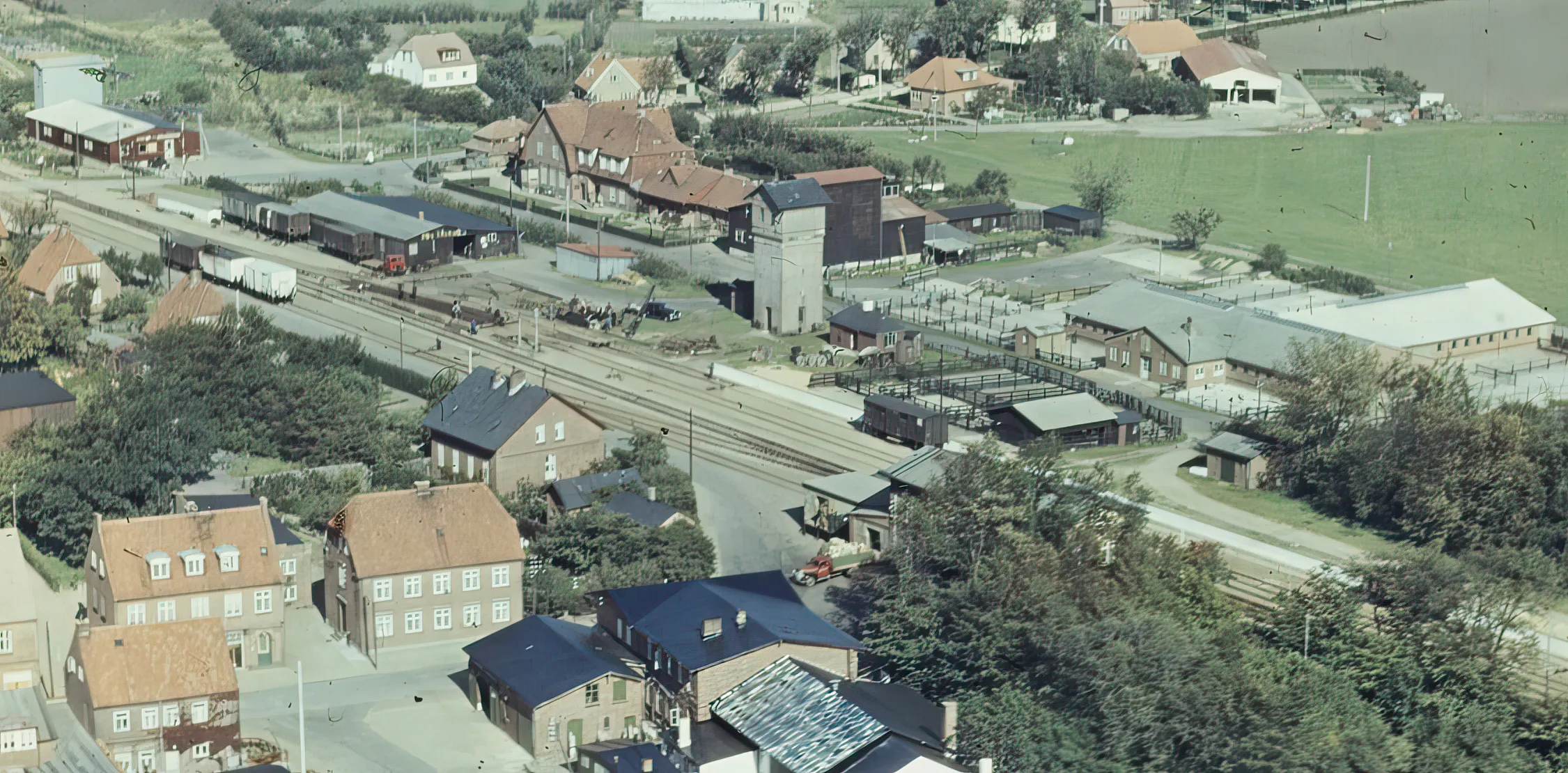 Billede af Skærbæk Station. Billede af Skærbæk Station.