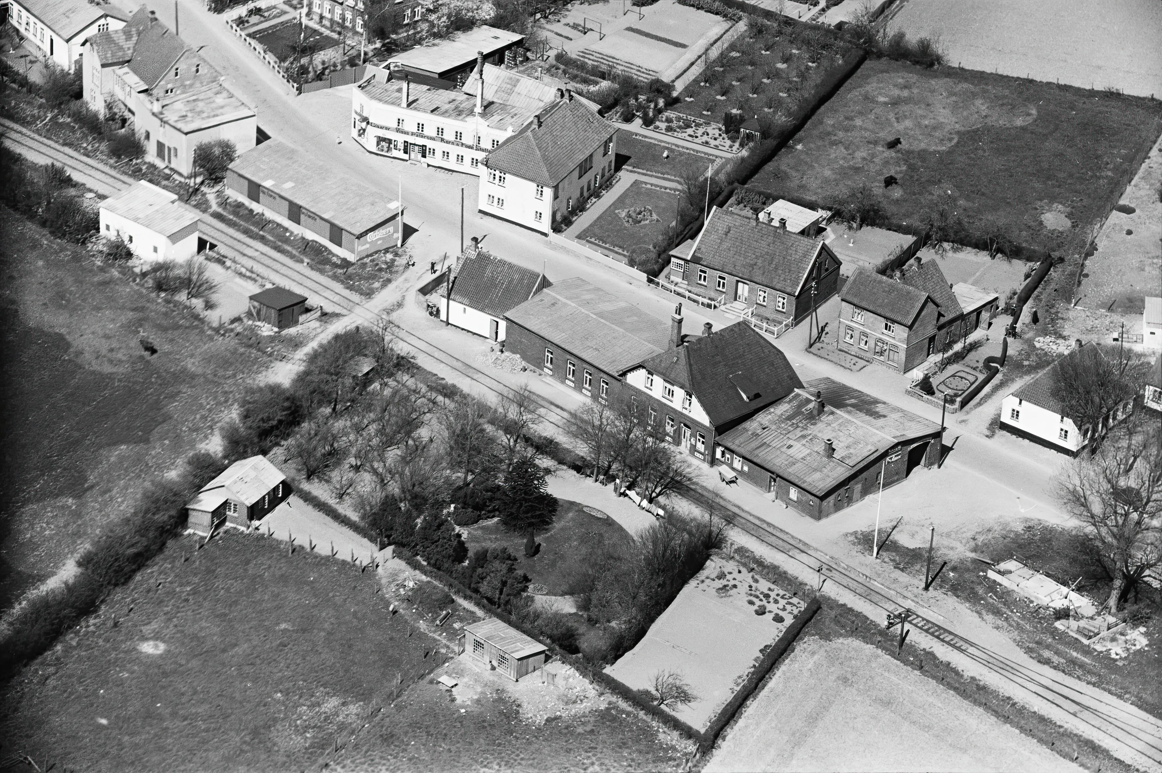 Billede af Neder-Tandslet Station.