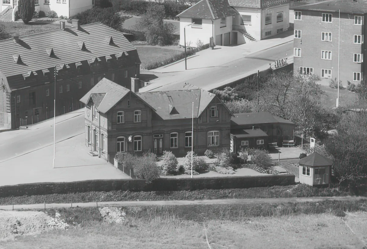 Billede af Augustenborg Station.