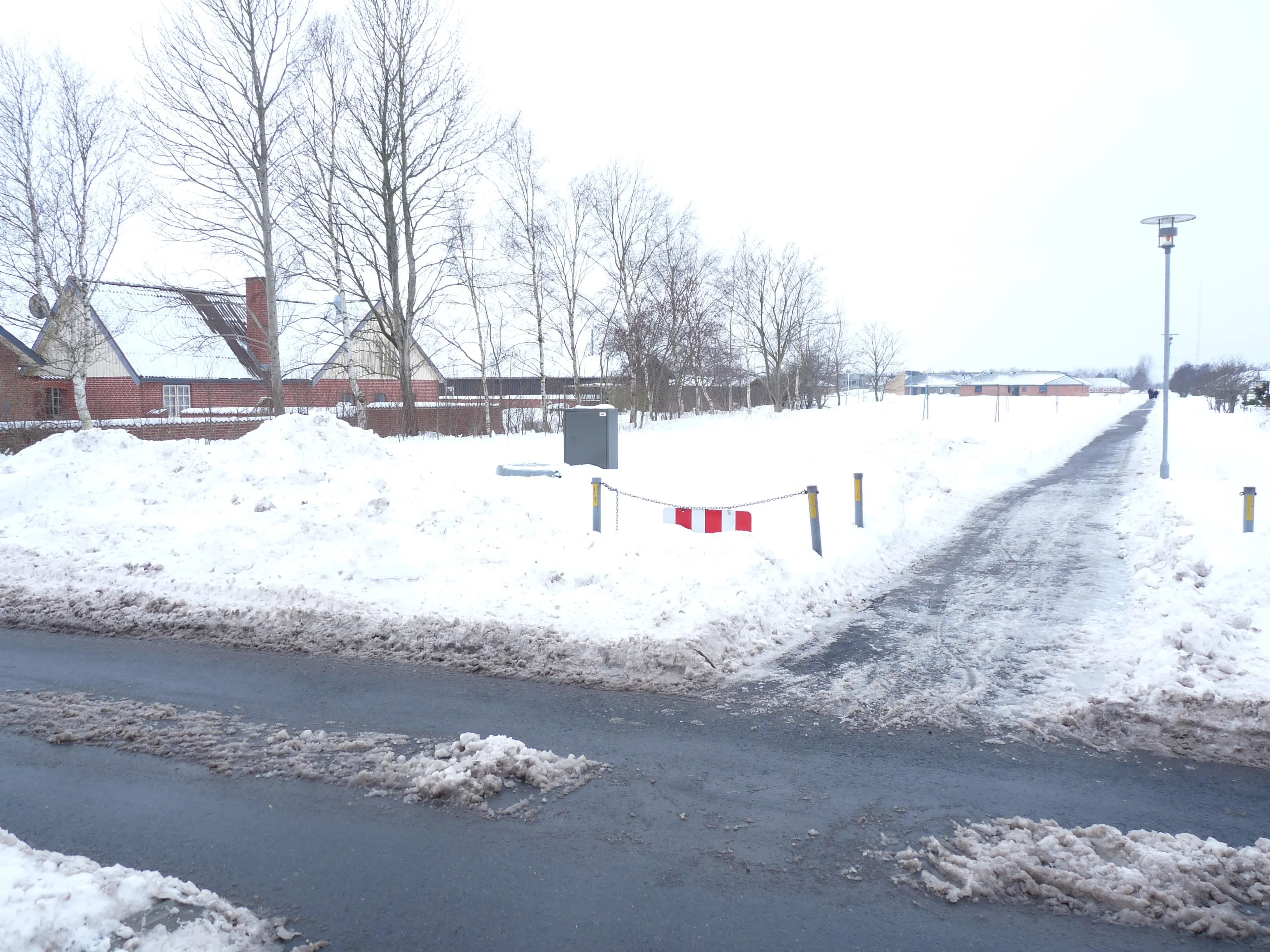 Billede af Knøsgaard Trinbræt - Trinbræt er nedrevet, men Knøsgaard Trinbræt har ligget her.