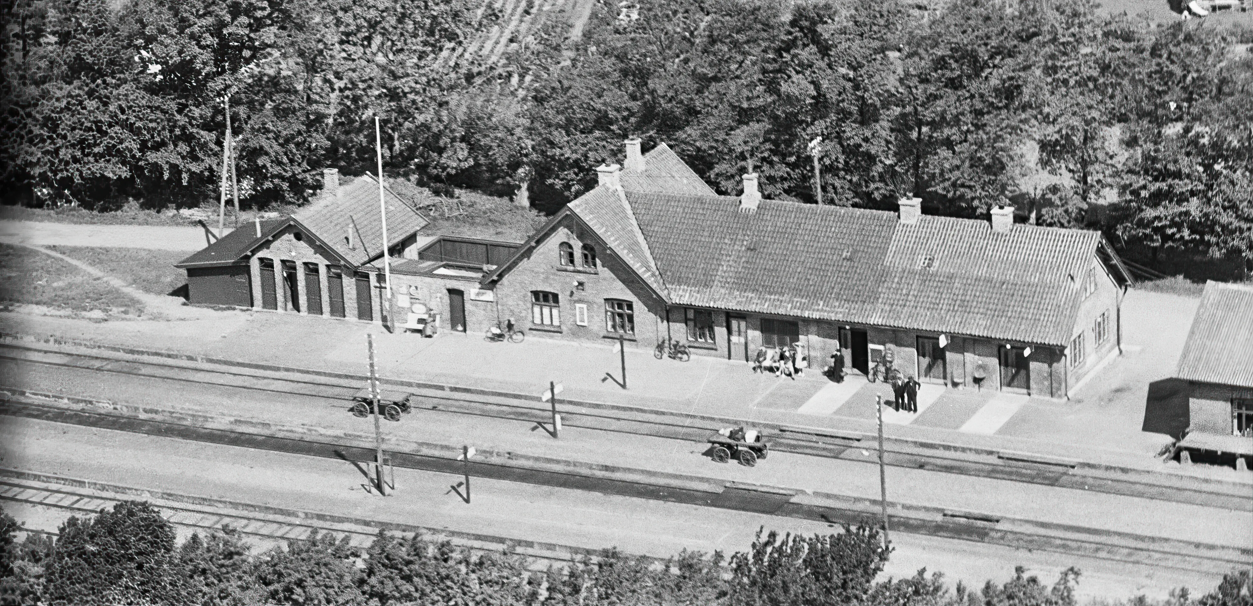 Billede af Aabybro Station. Billede af Aabybro Station.