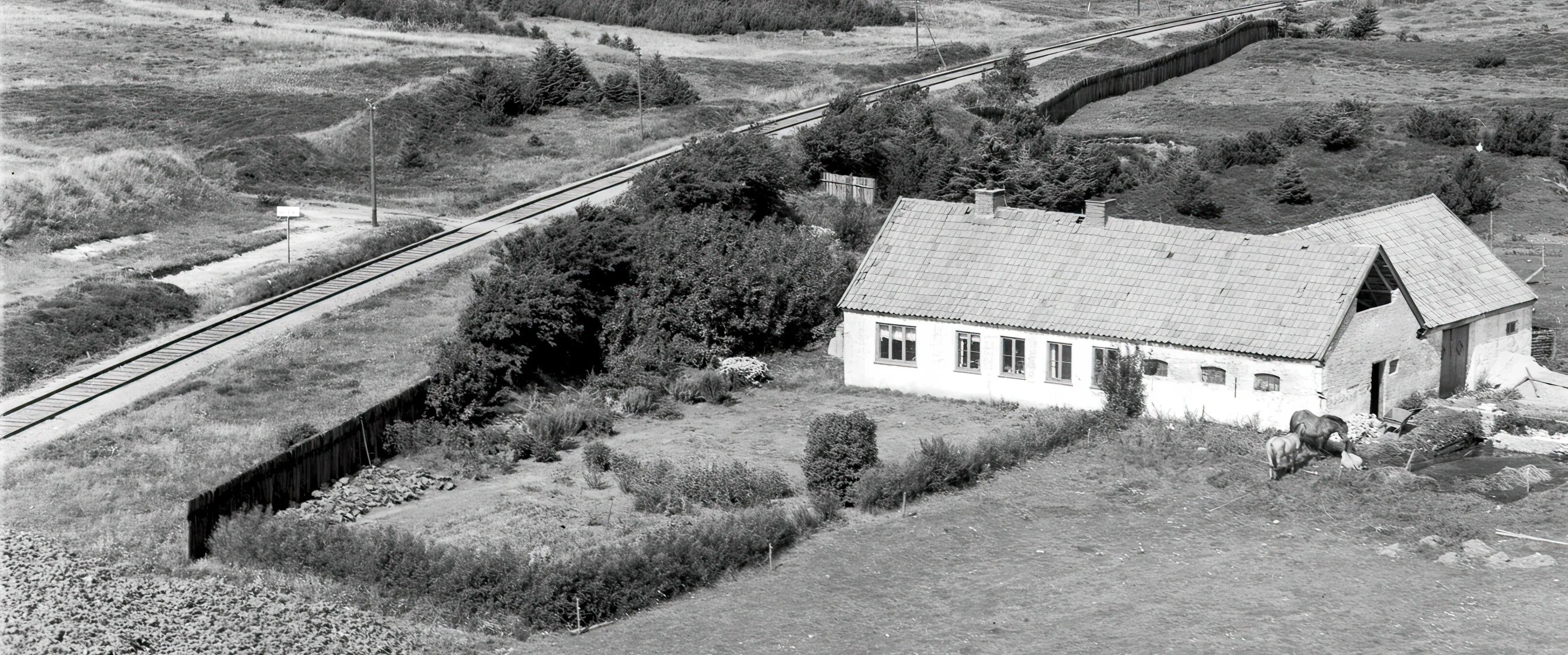 Billede af Aagaard skov Trinbræt. Billede af Aagaard skov Trinbræt.