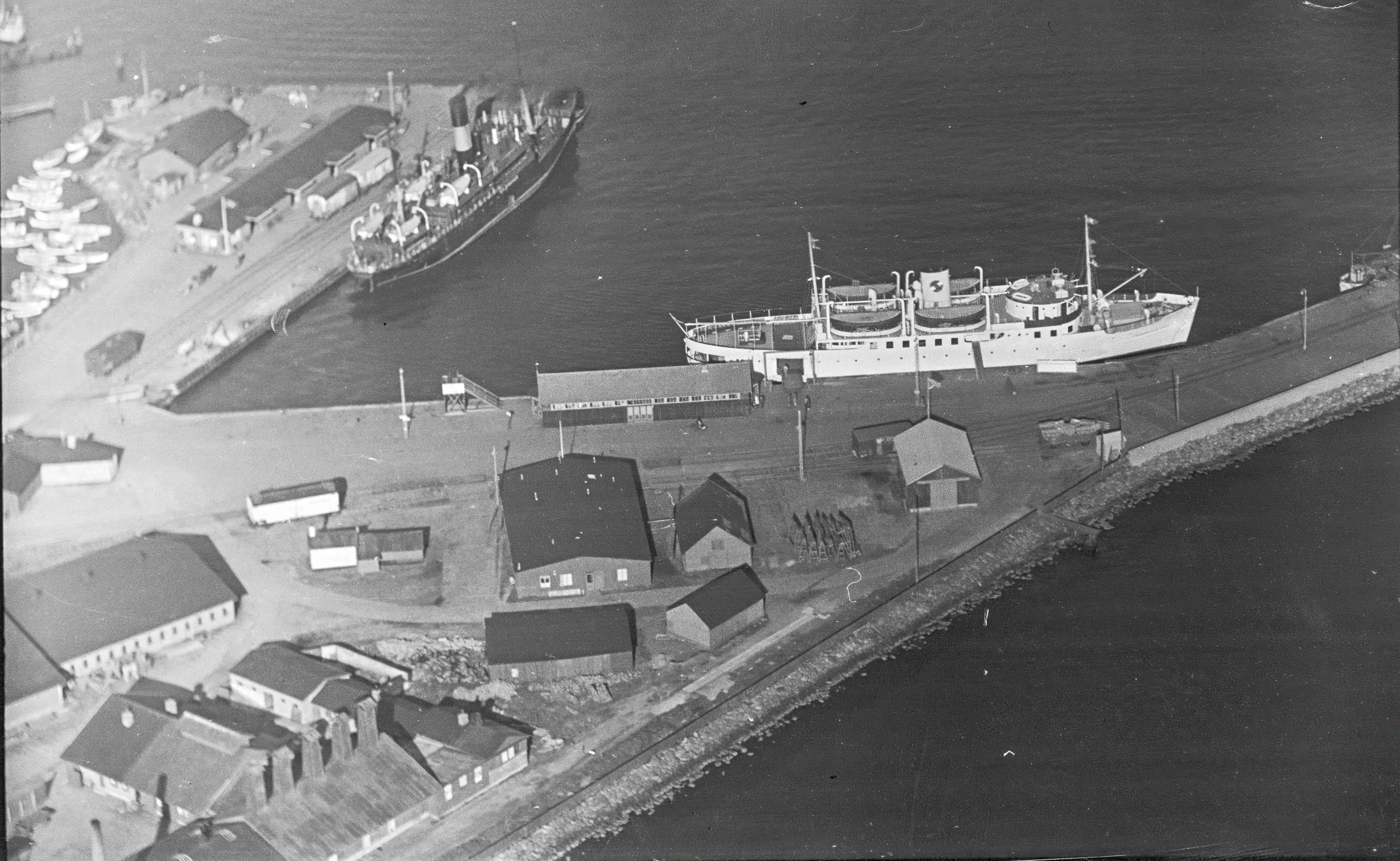 Billede af Frederikshavn Havnestation. Billede af Frederikshavn Havnestation.