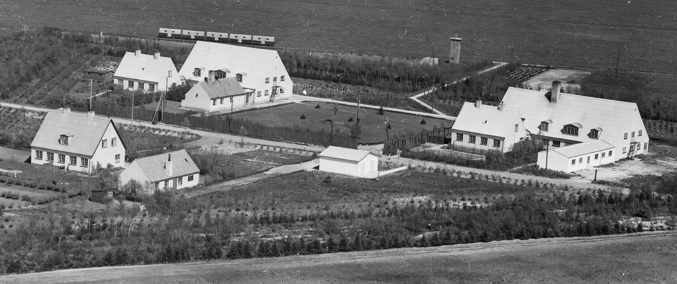 Billede af Mosbjerglejren Station.