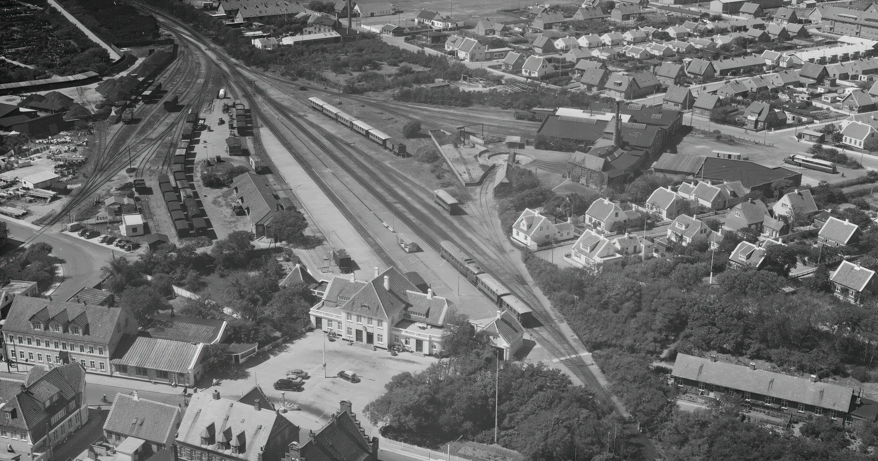Billede af Skagen Station. Billede af Skagen Station.