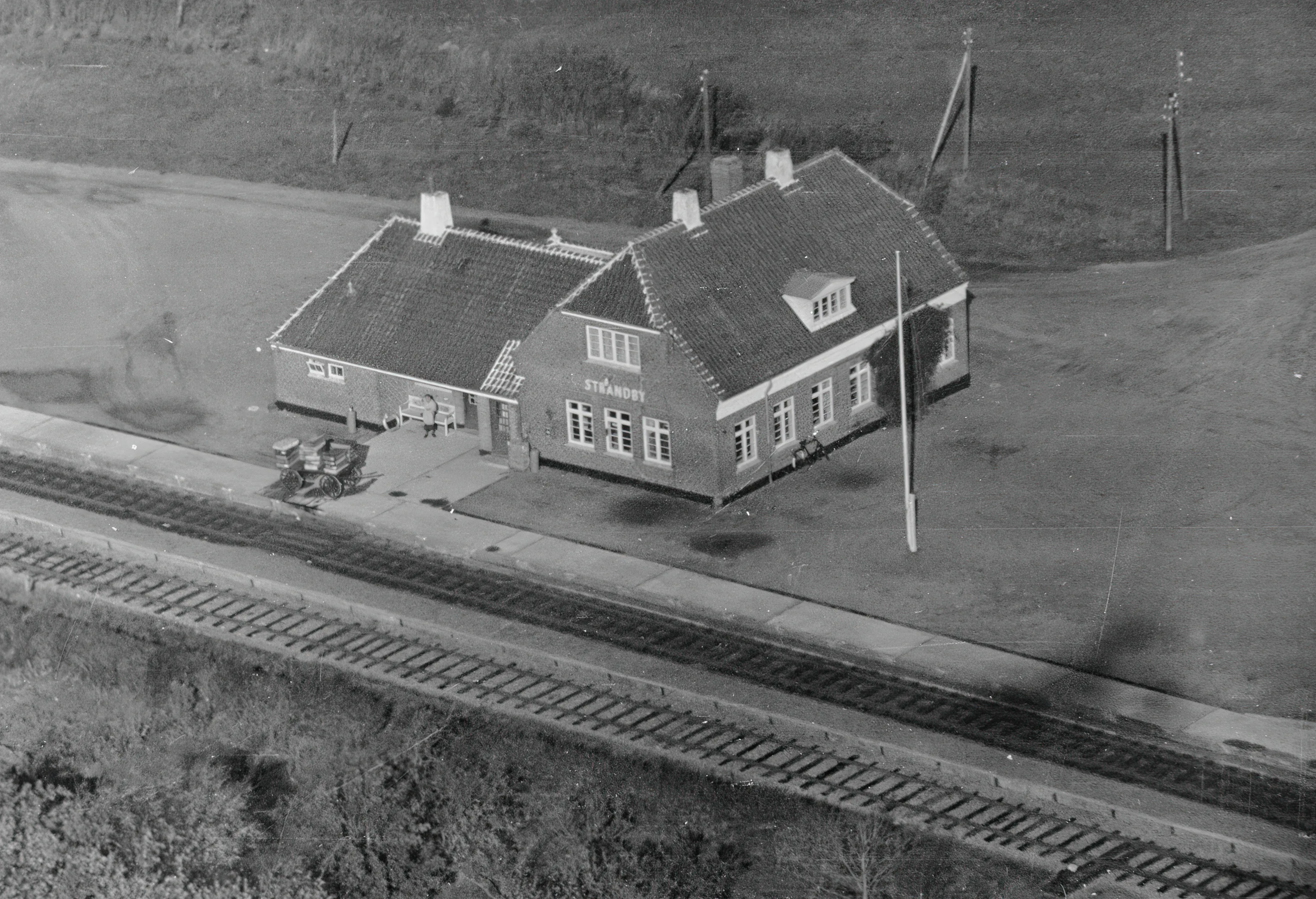 Billede af Strandby Station. Billede af Strandby Station.