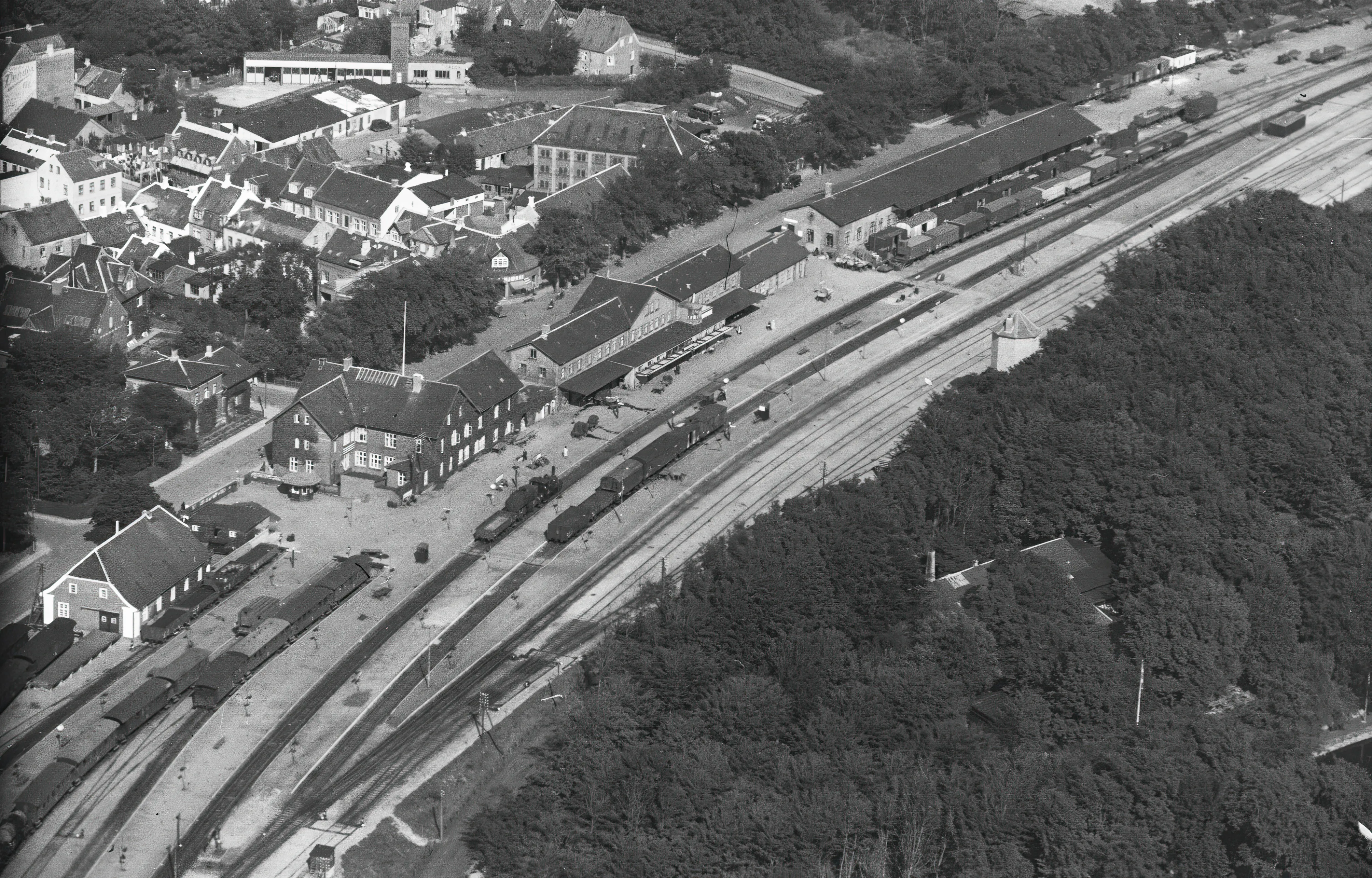 Billede af Hjørring Station. Billede af Hjørring Station.