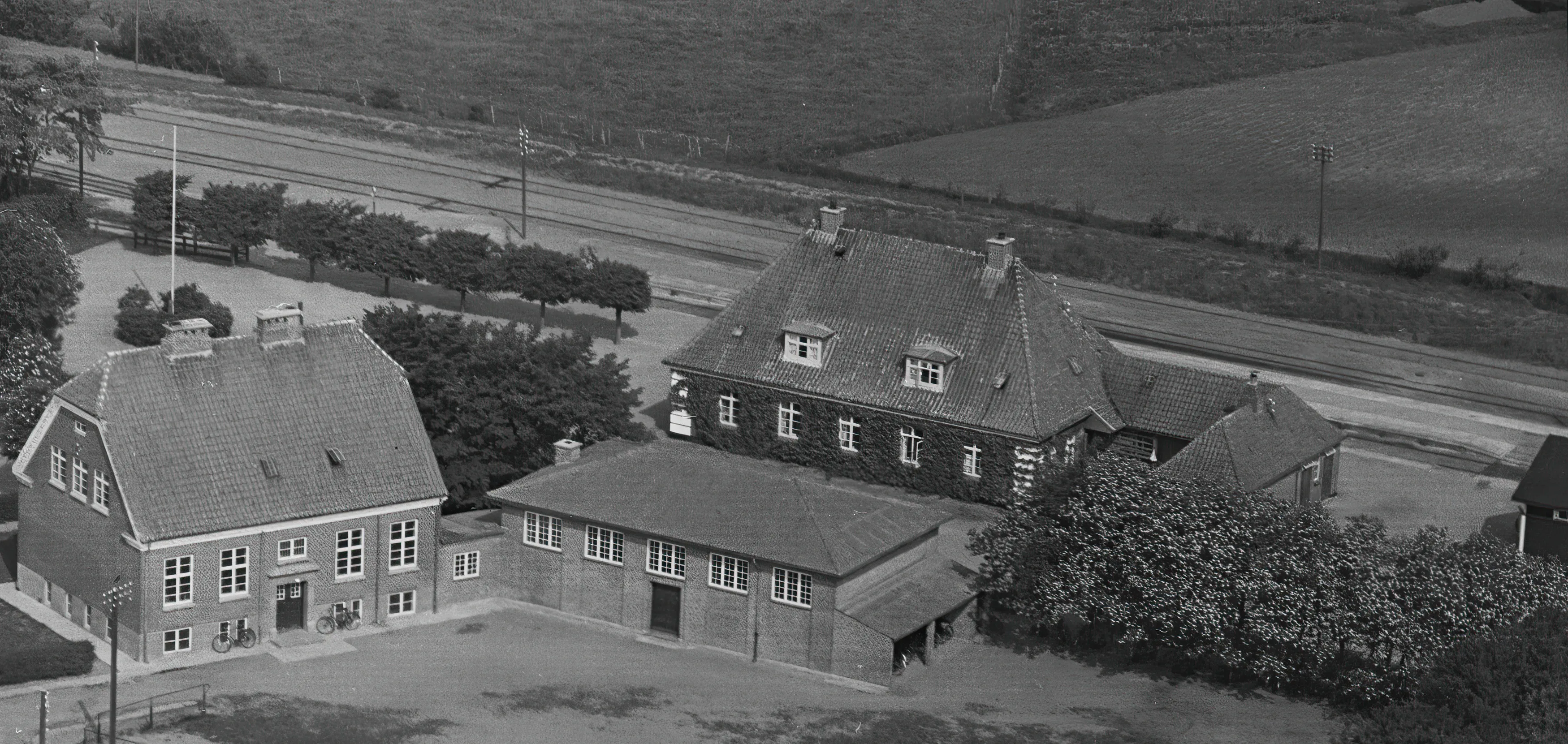 Billede af Østervrå Station. Billede af Østervrå Station.