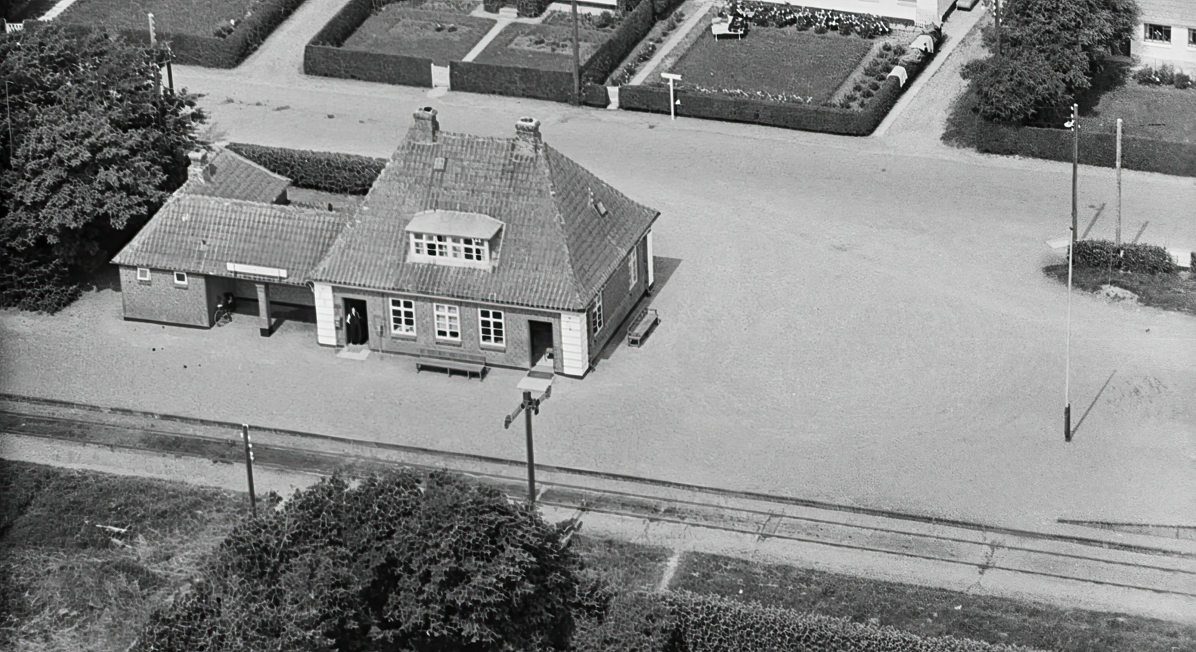 Billede af Sønderlev Station.