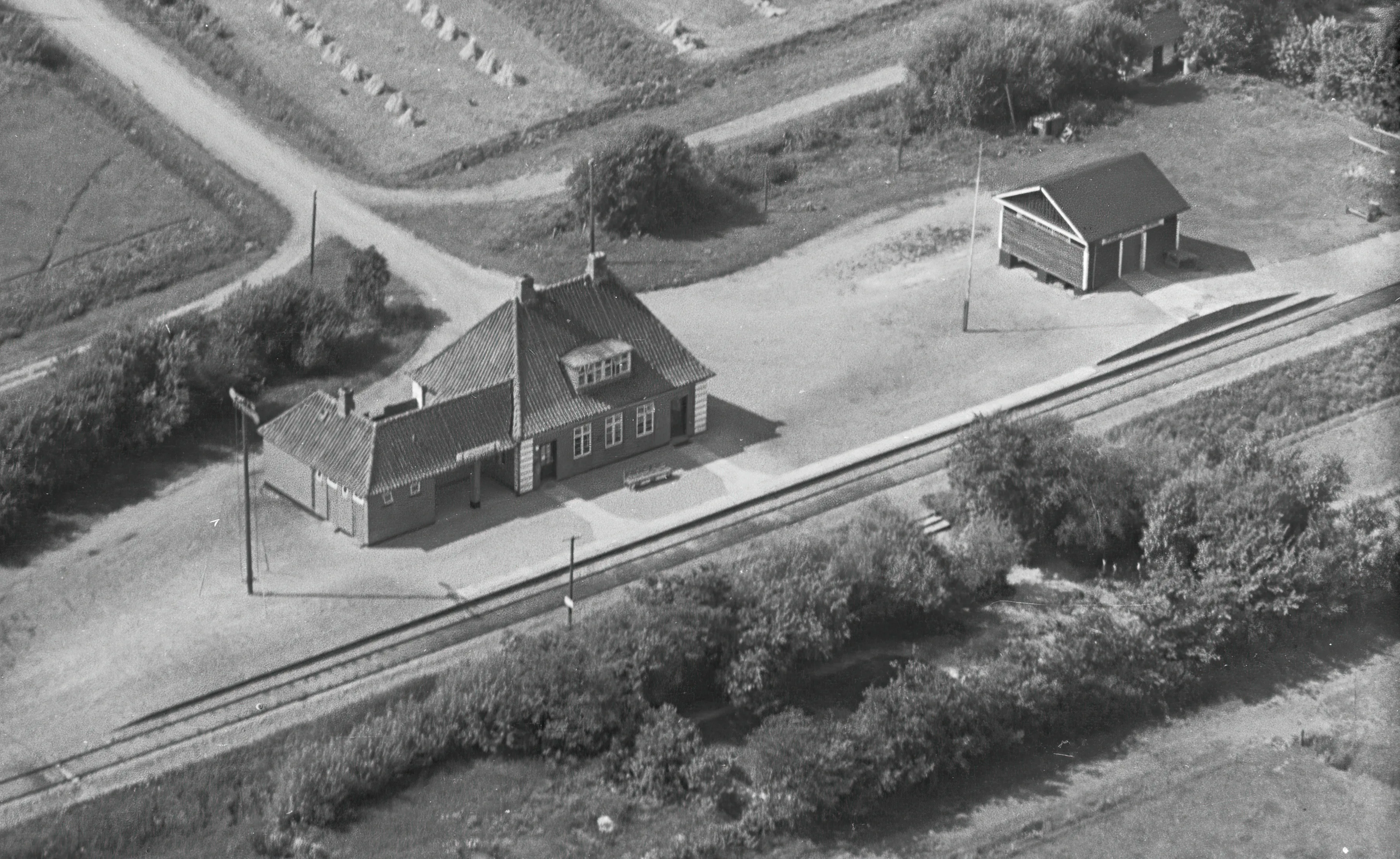 Billede af Ingstrup Station.