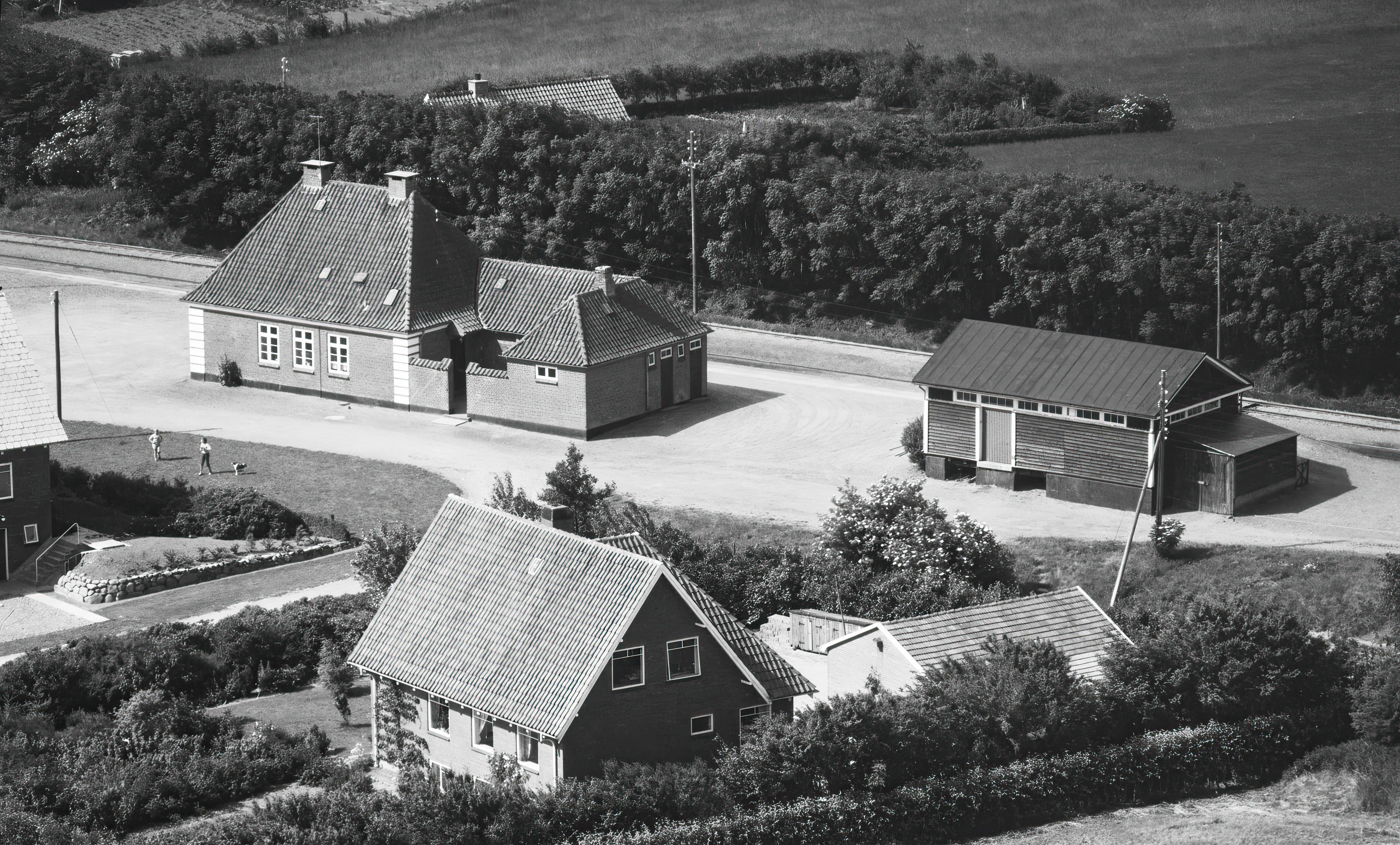 Billede af Hjermitslev Station. Billede af Hjermitslev Station.