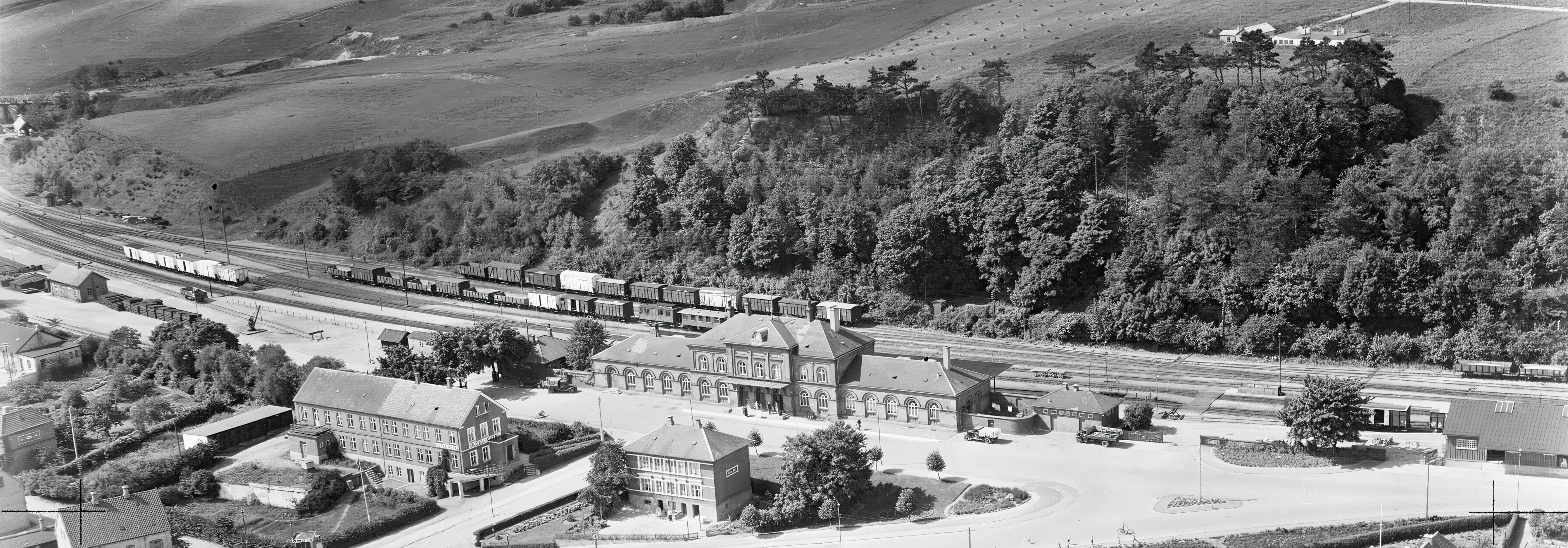 Billede af Hobro Station.