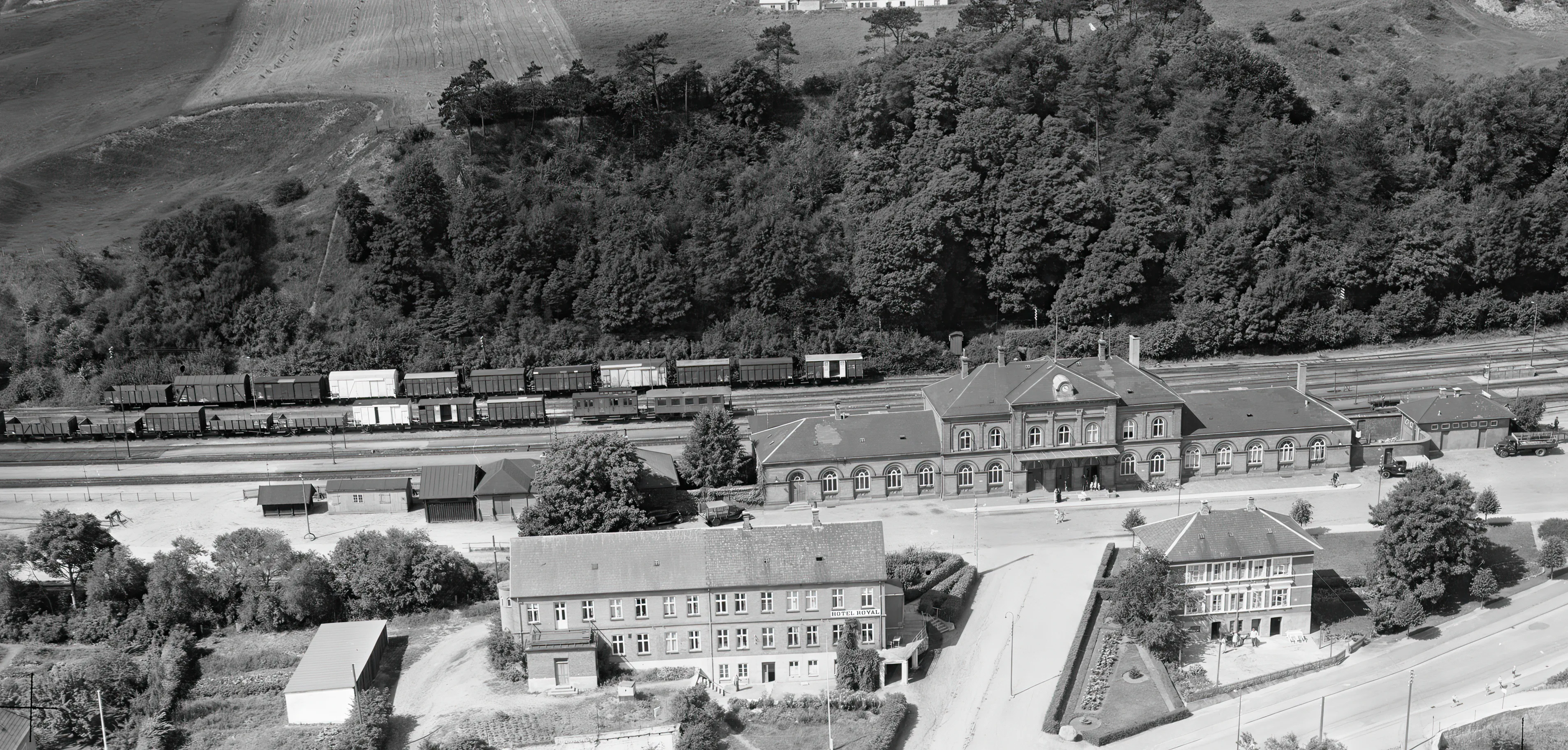 Billede af Hobro Station.