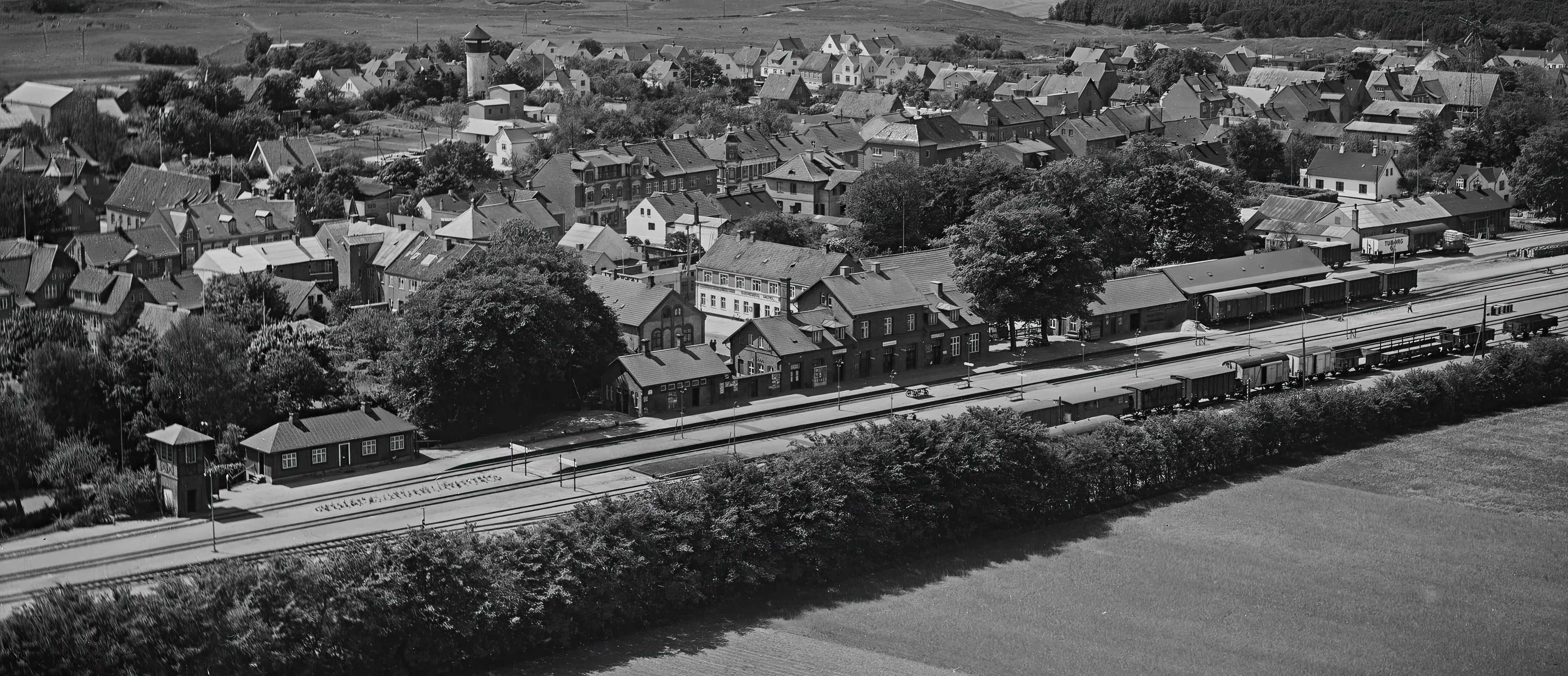 Billede af Ålestrup Station.