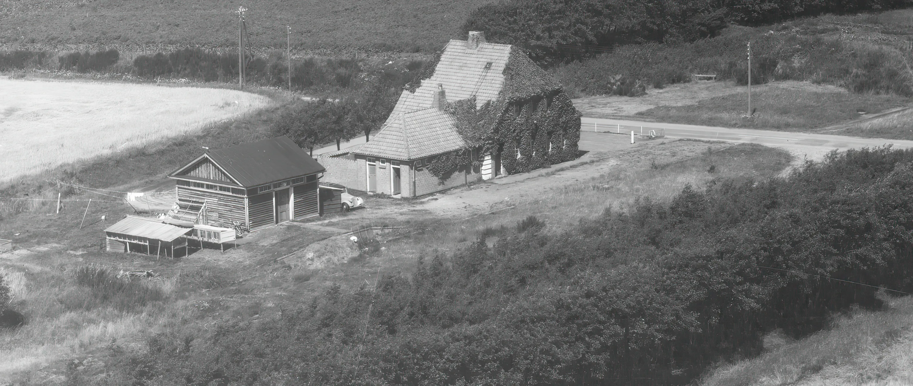 Billede af Røgelhede Station.