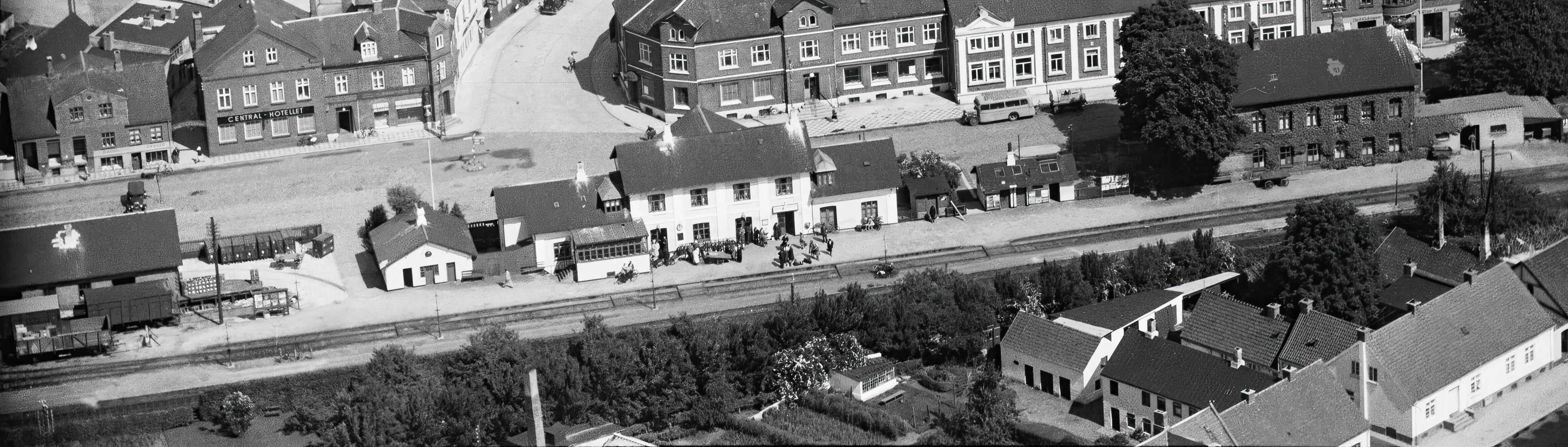 Billede af Brønderslev Station. Billede af Brønderslev Station.