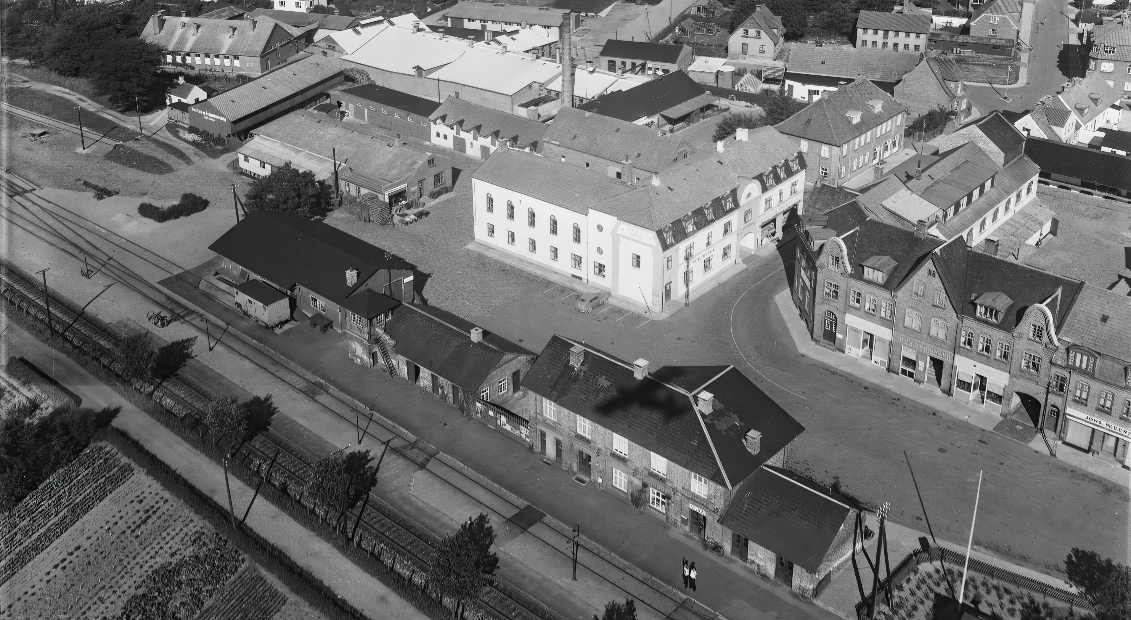 Billede af Vrå Station.