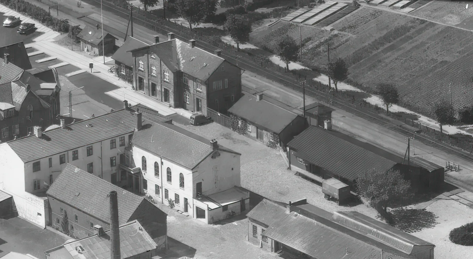 Billede af Vrå Station.