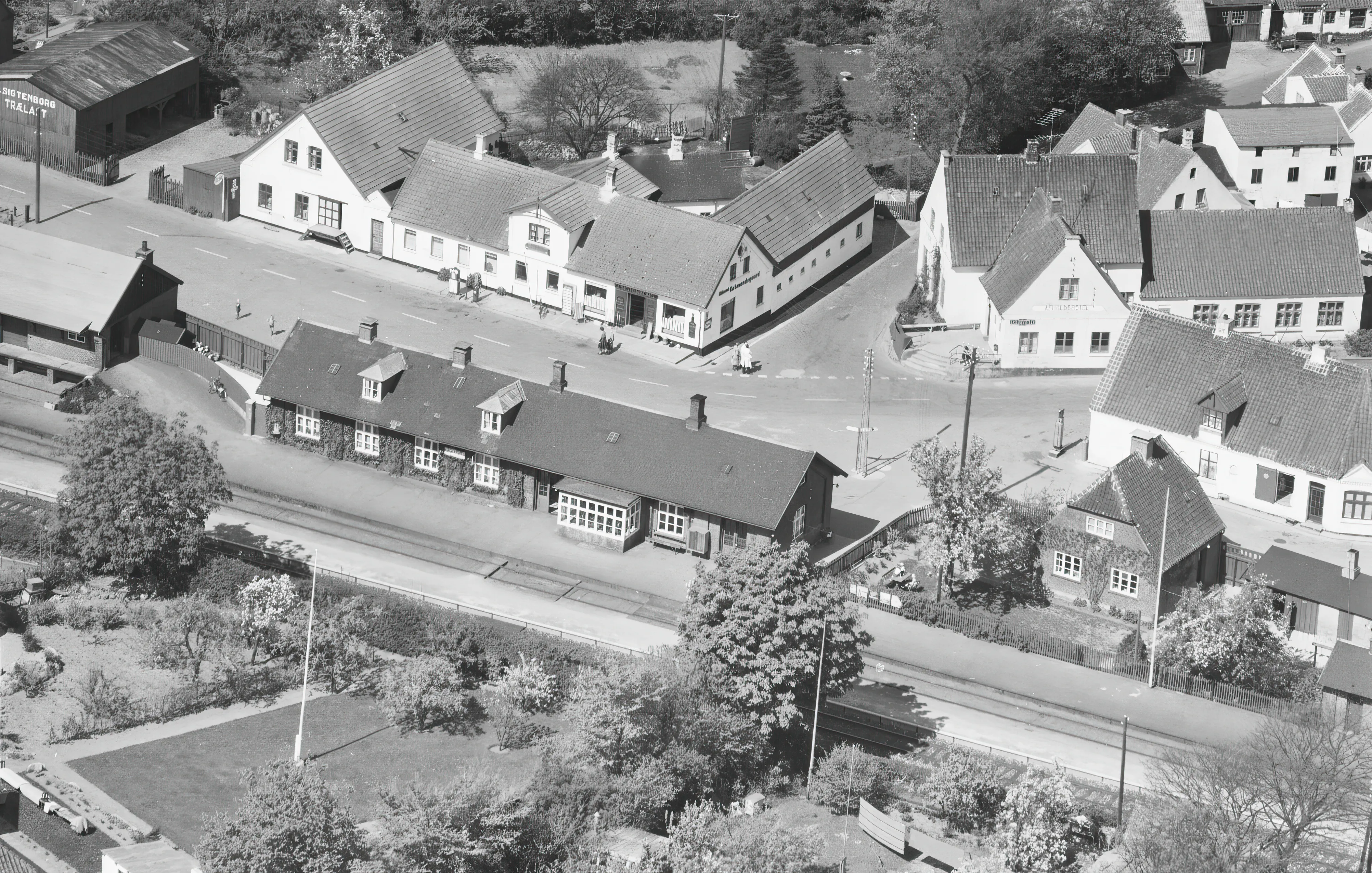 Billede af Kvissel Station.