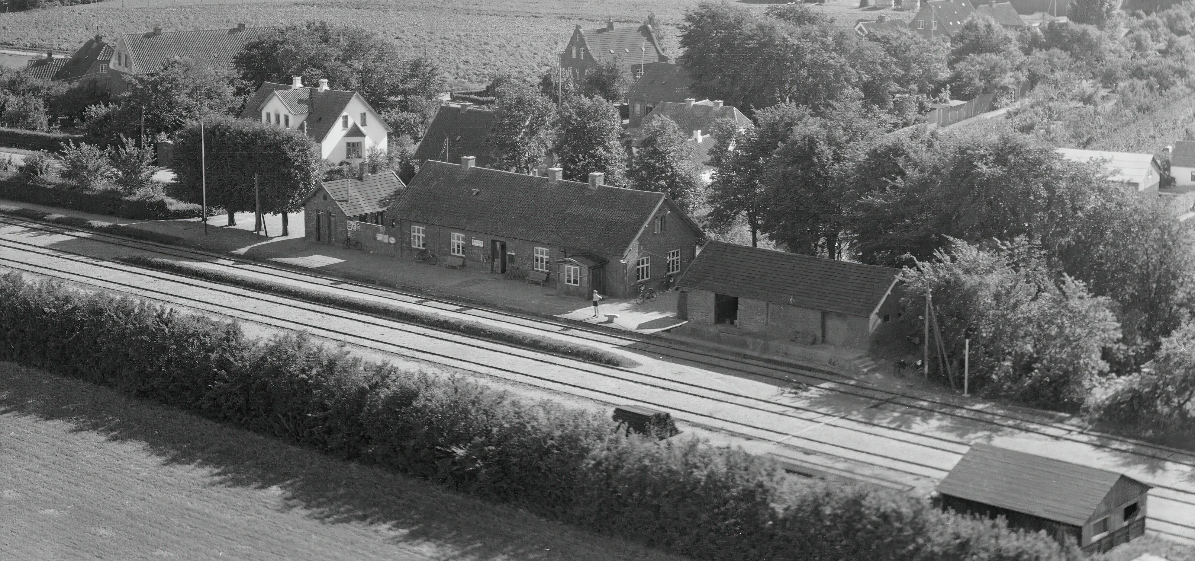 Billede af Vester Hassing Station. Billede af Vester Hassing Station.