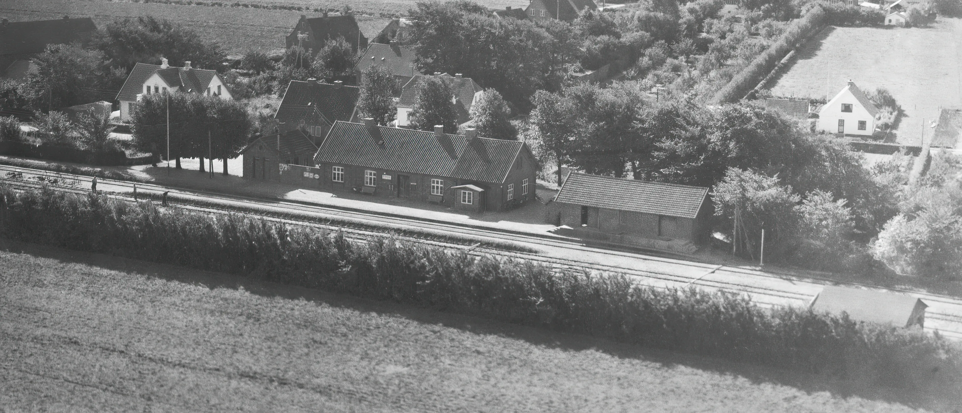 Billede af Vester Hassing Station.