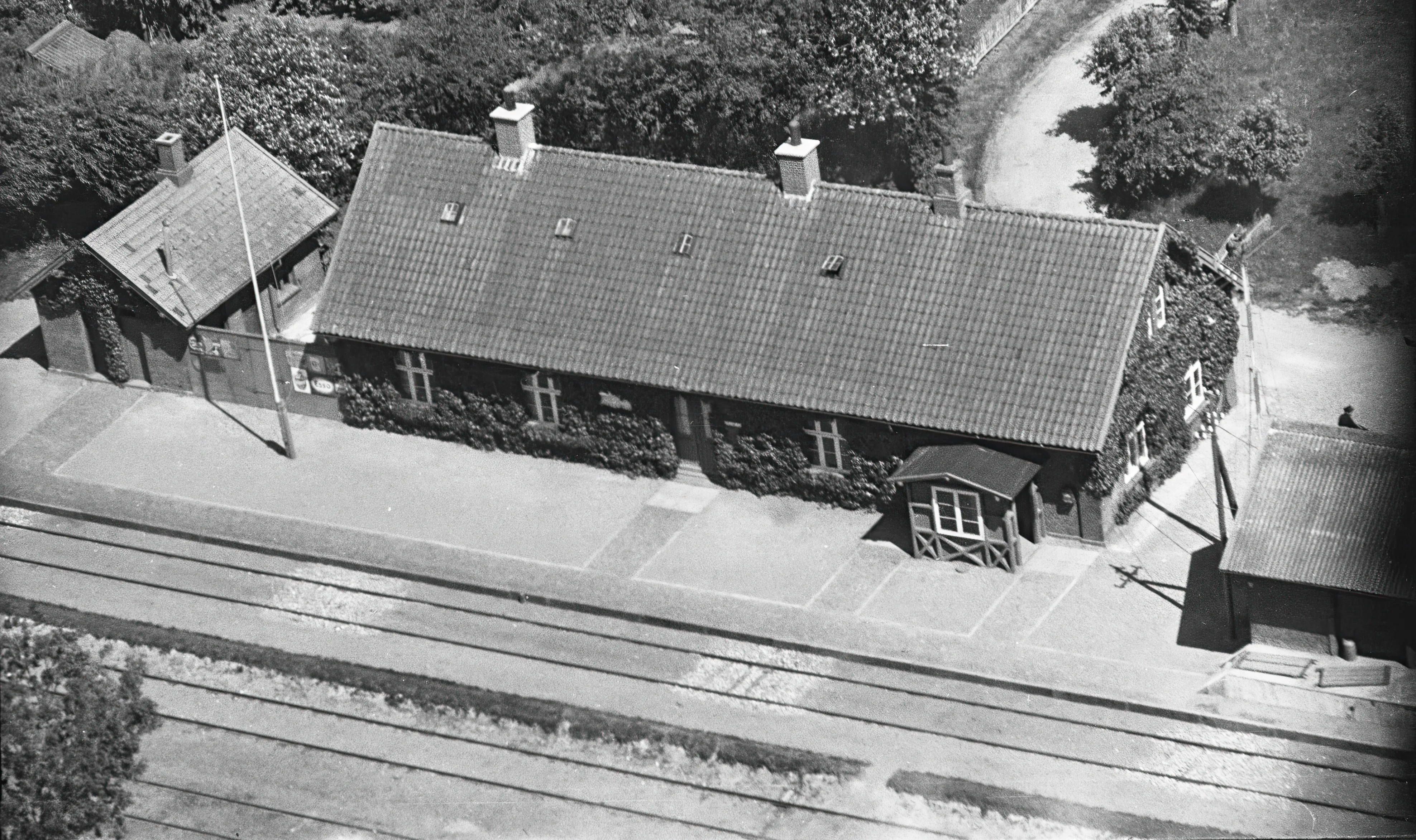 Billede af Præstbro Station. Billede af Præstbro Station.