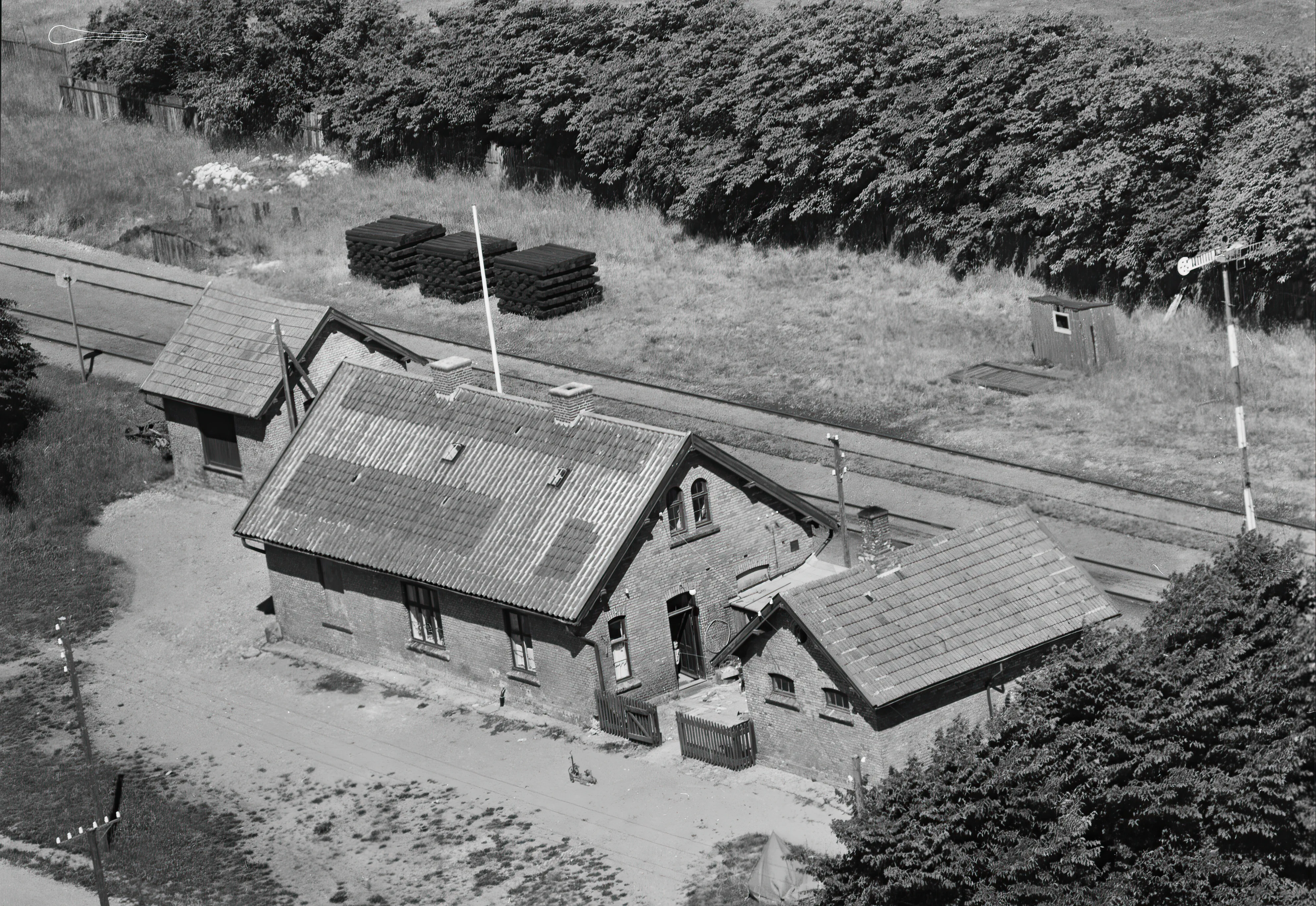 Billede af Volstrup Station.