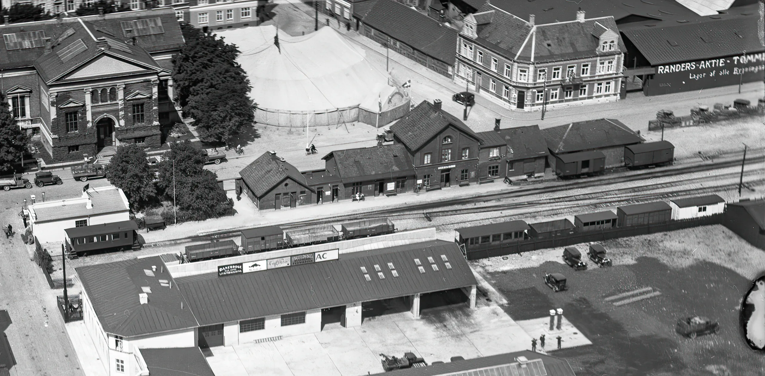 Billede af Hadsundbanegården (Randers) Station. Billede af Hadsundbanegården (Randers) Station.