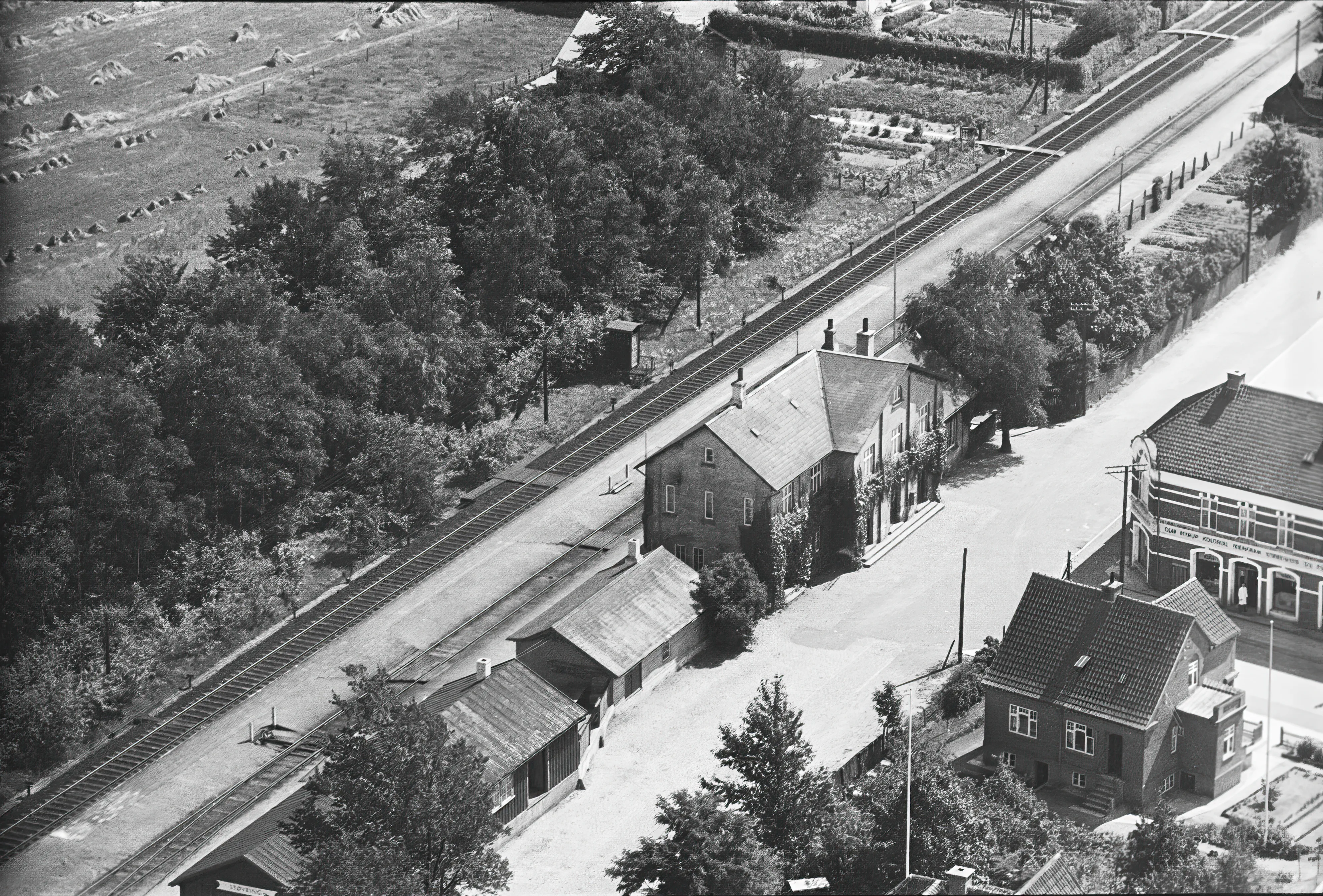 Billede af Støvring Station.