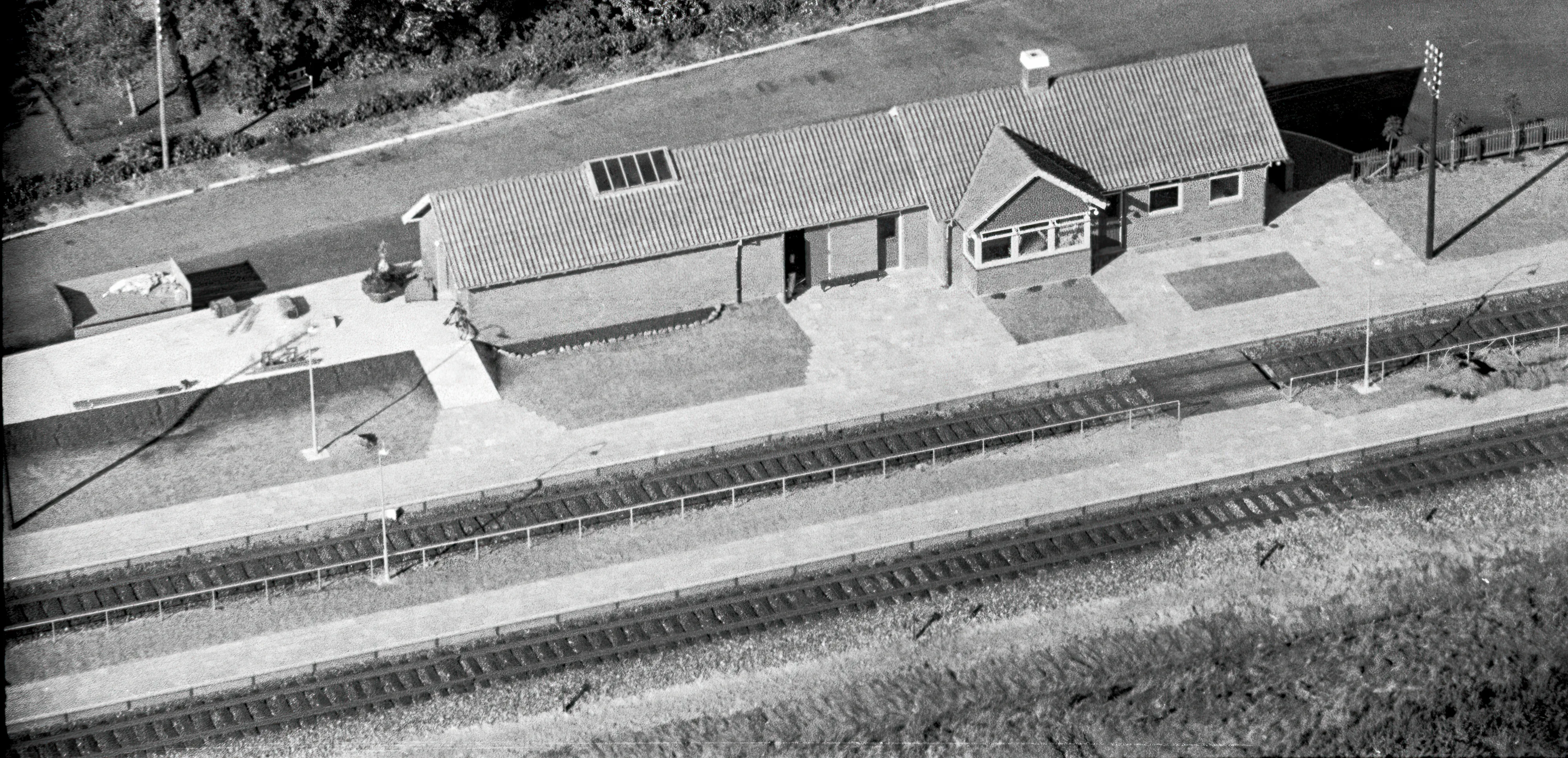 Billede af den helt færddig byggede Skalborg Station. Billede af den helt færddig byggede Skalborg Station.