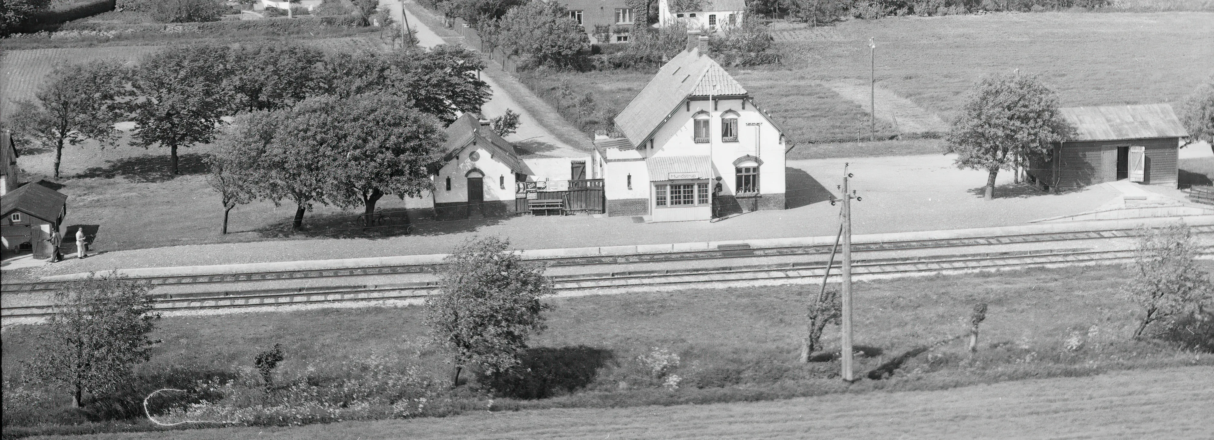 Billede af Hunstrup Station.