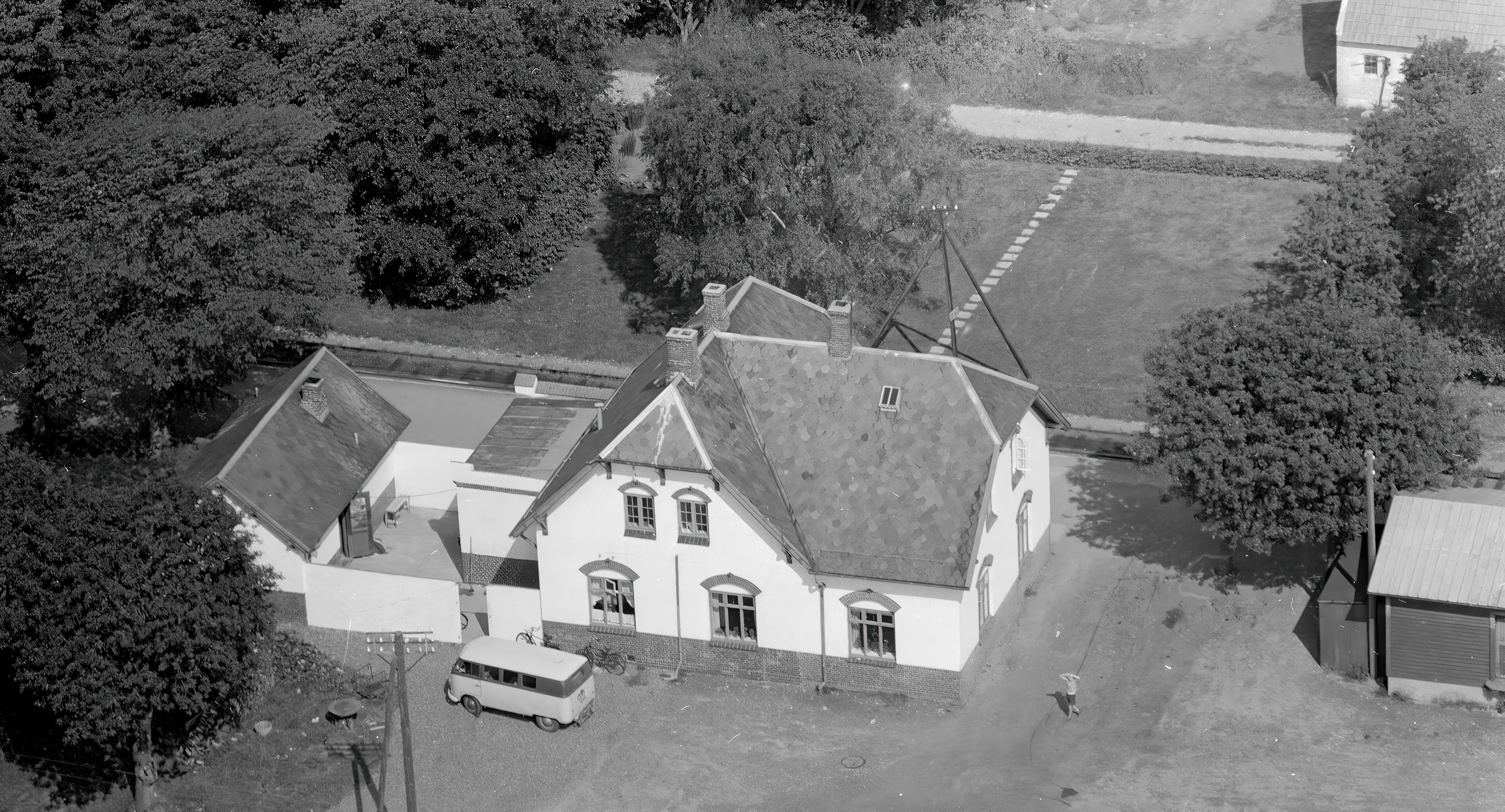 Billede af Vesløs Station.