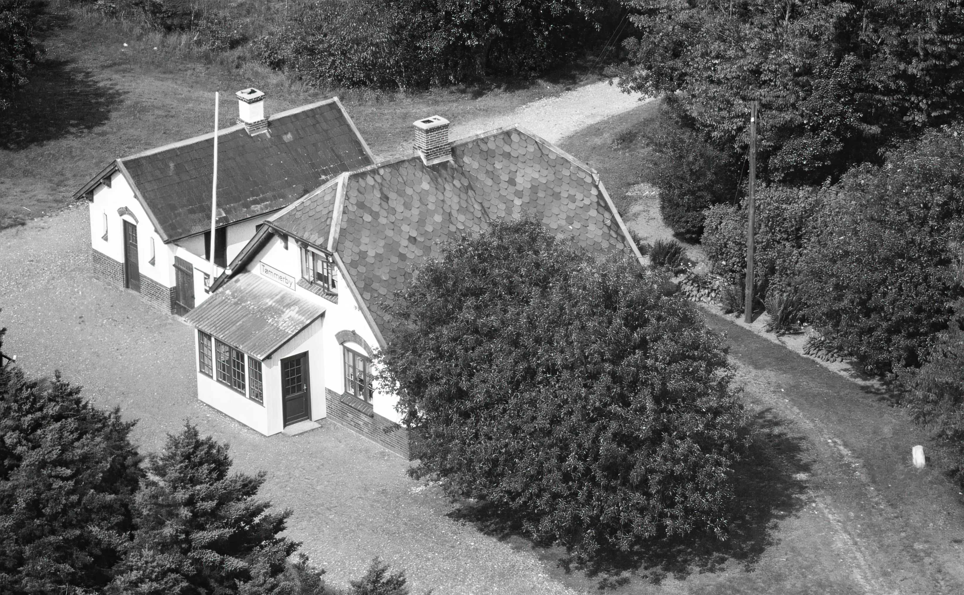 Billede af Tømmerby Station.