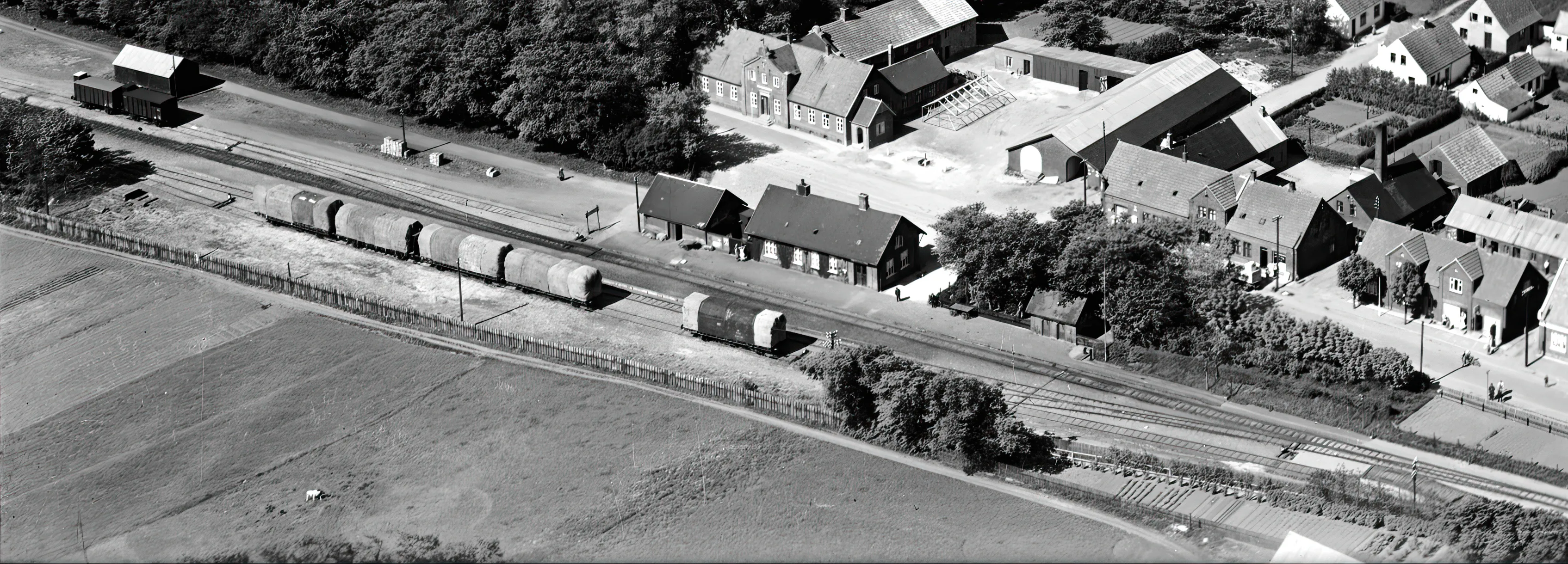 Billede af Sjørring Station.