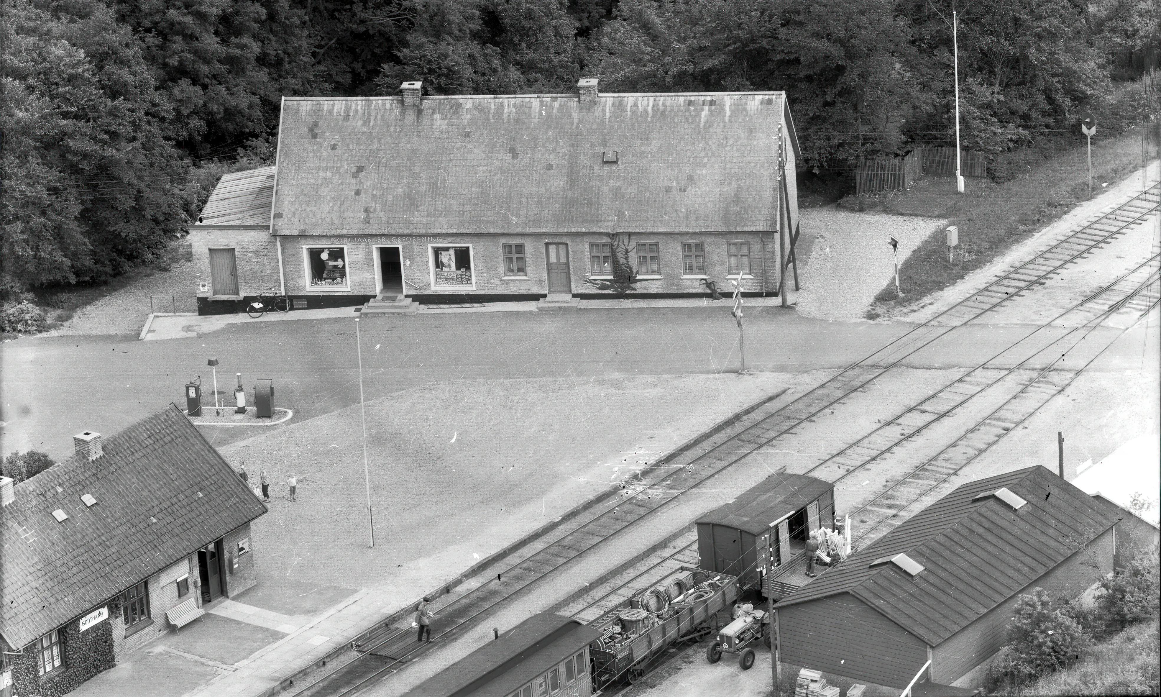 Billede af Godthåb Station.