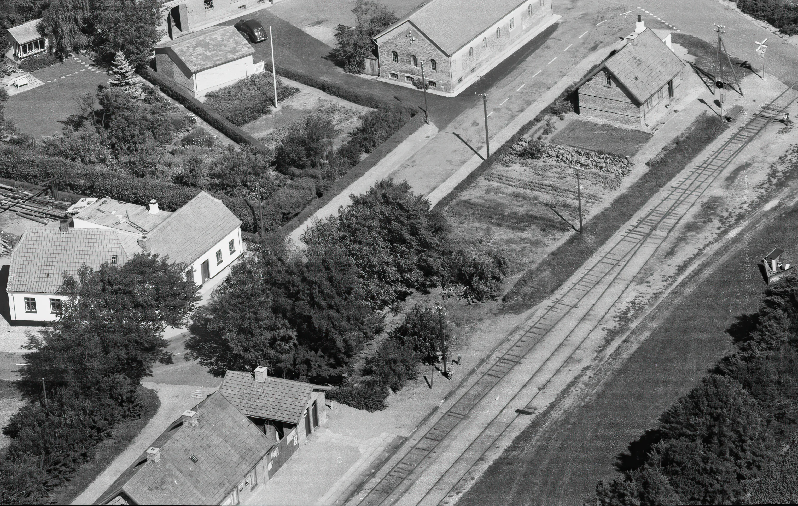 Billede af Blære Station.