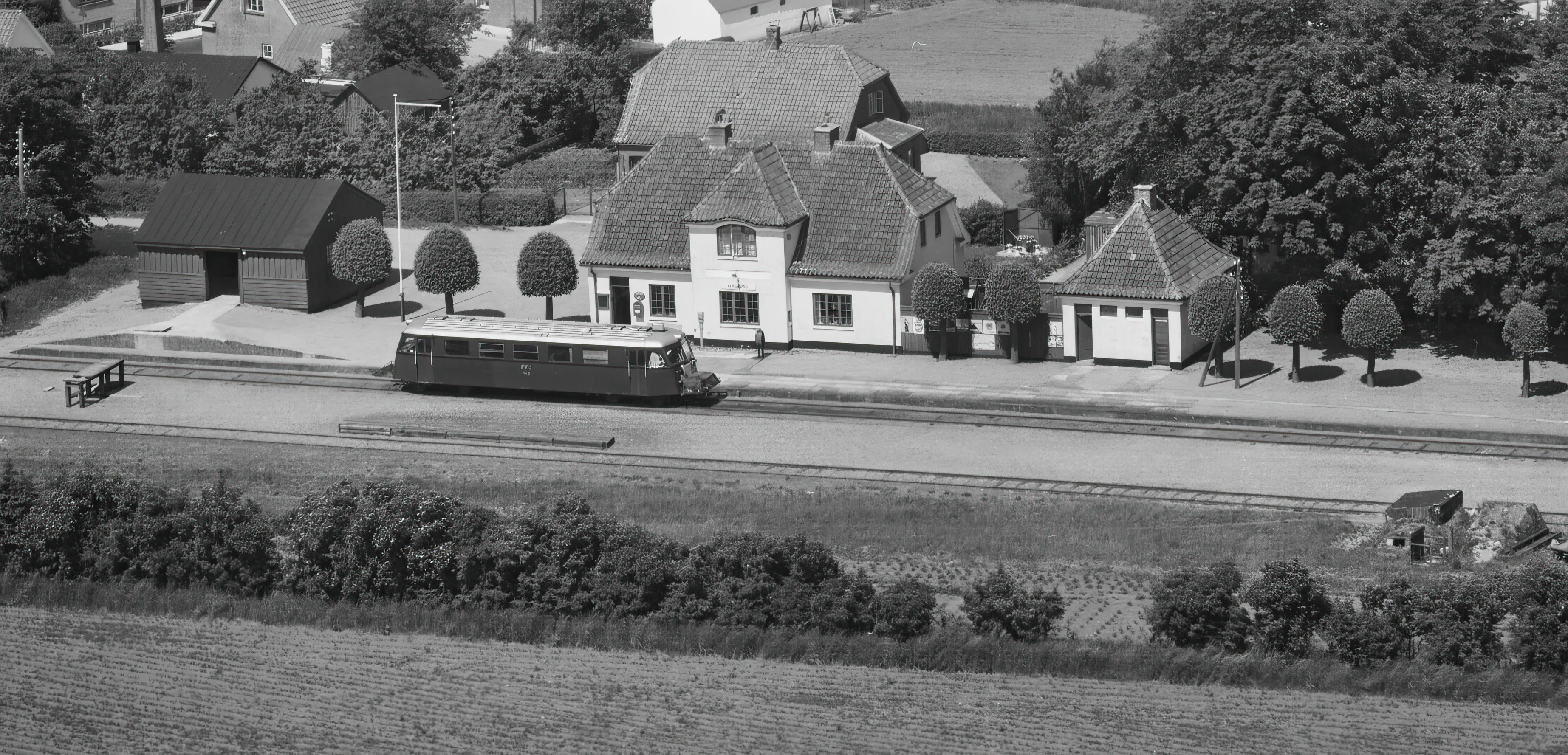 Billede af Havbro Station.