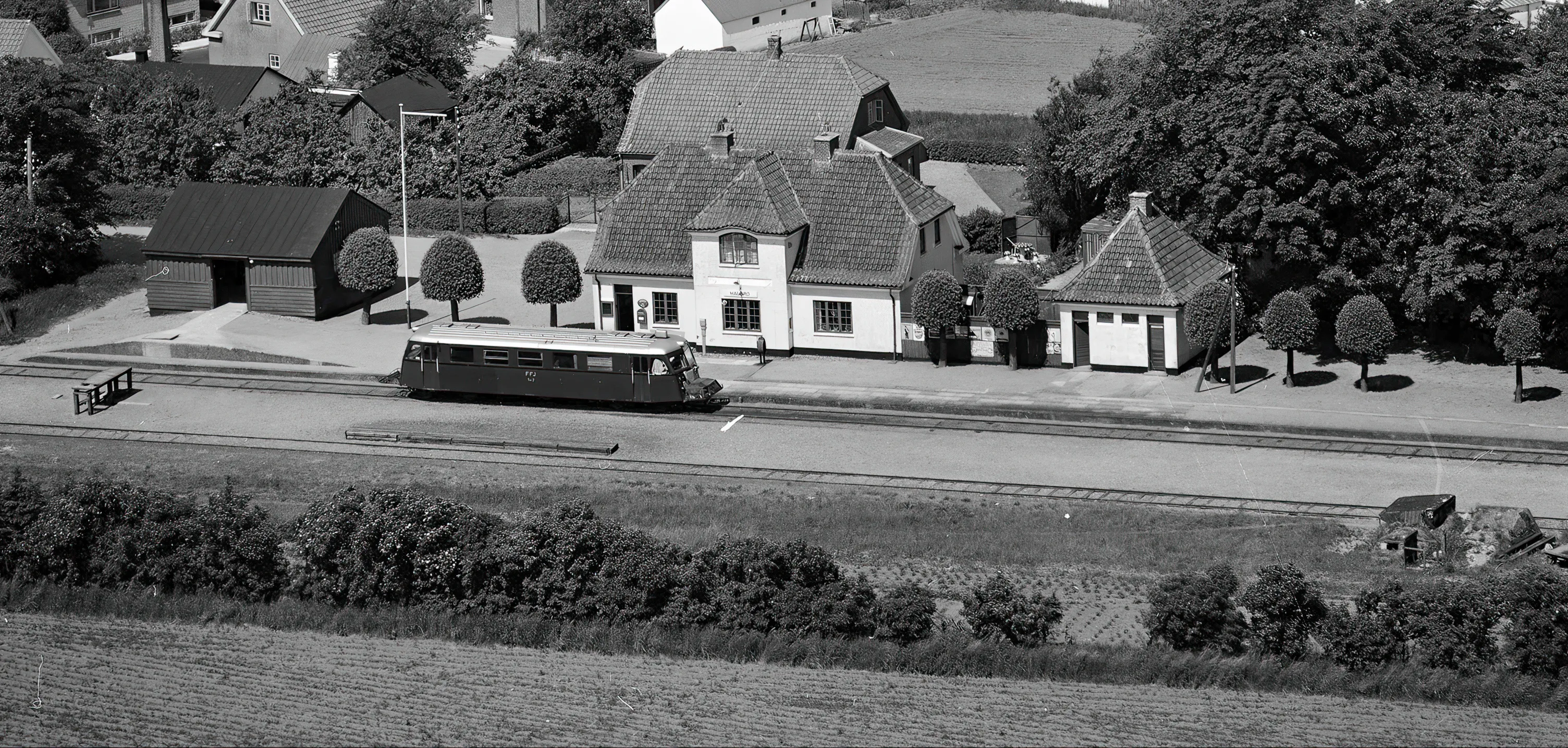 Billede af Havbro Station.